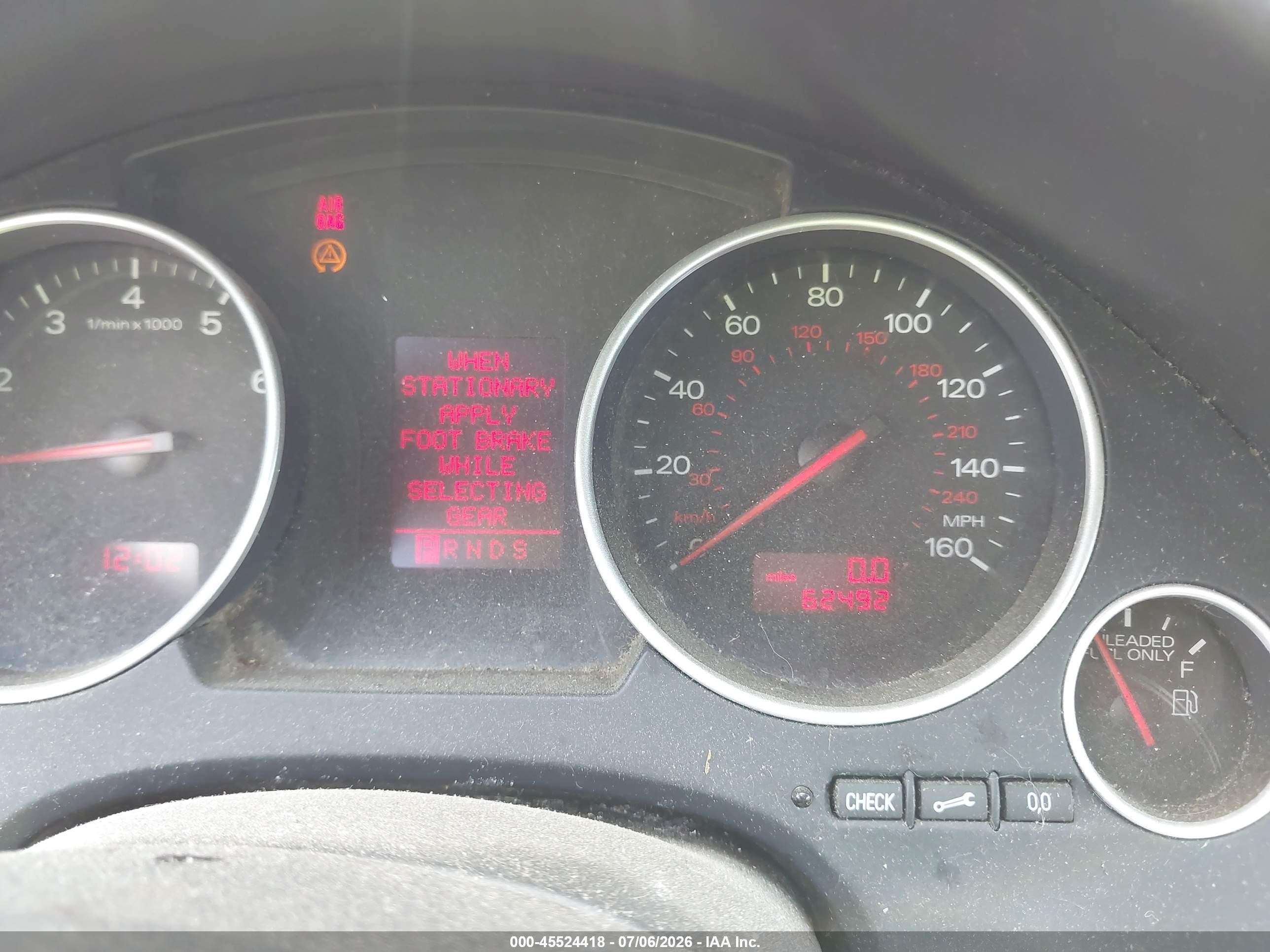 2004 Audi A4 1.8t Red vin: WAUAC48H04K010211