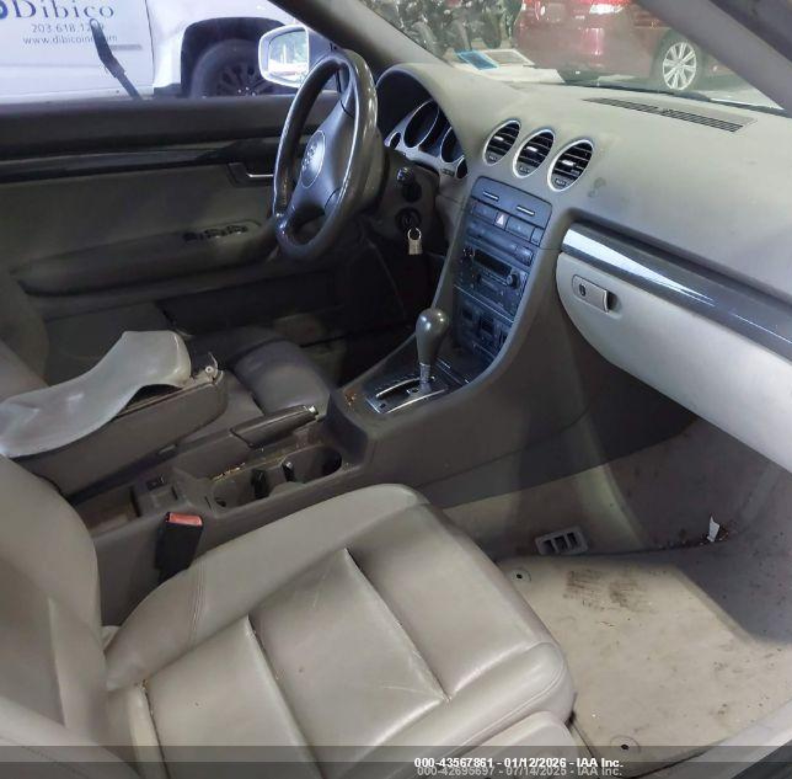 2005 Audi A4 1.8t Silver vin: WAUAC48H05K013904