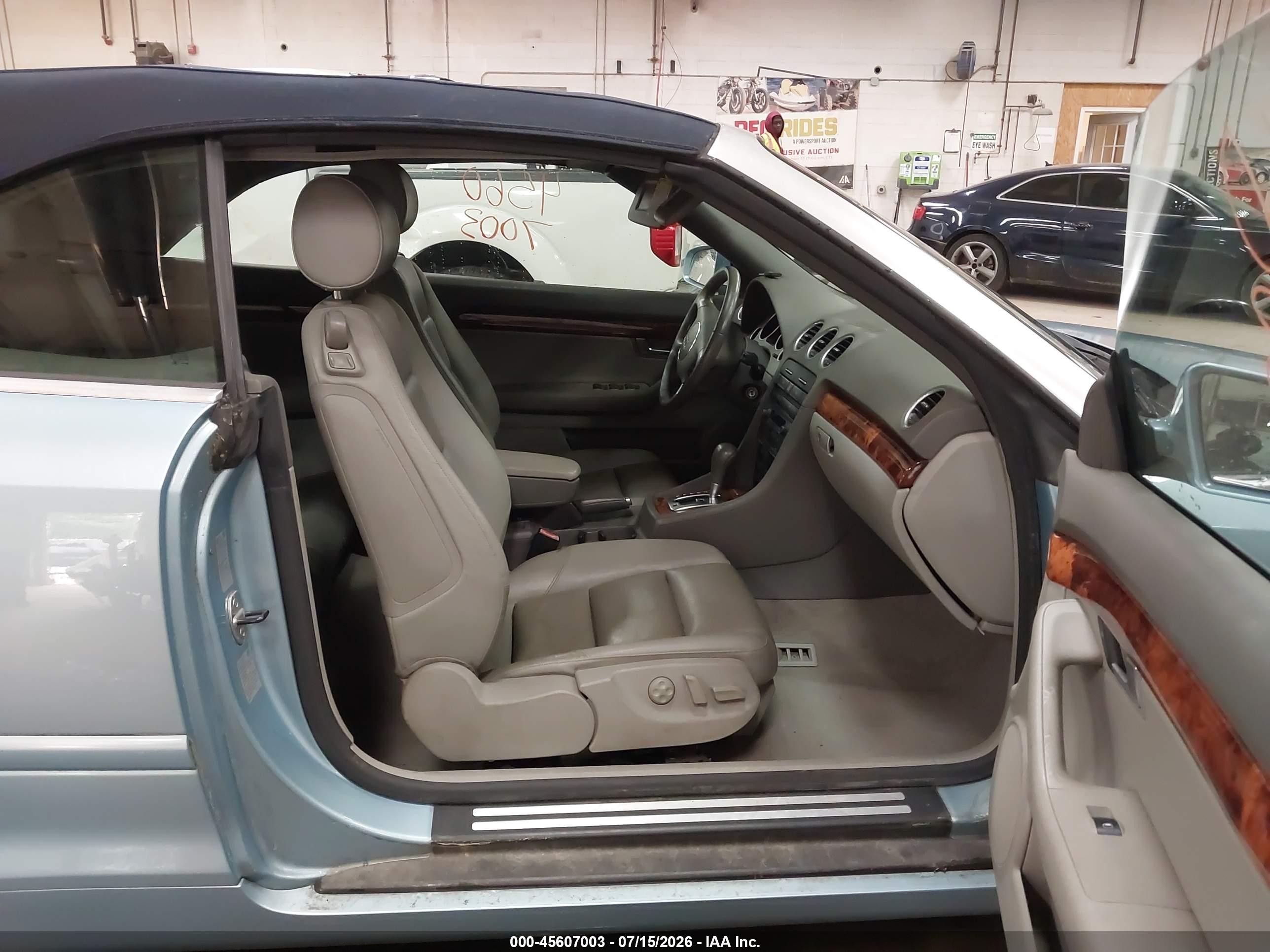 2006 Audi A4 1.8t Blue vin: WAUAC48H26K006194