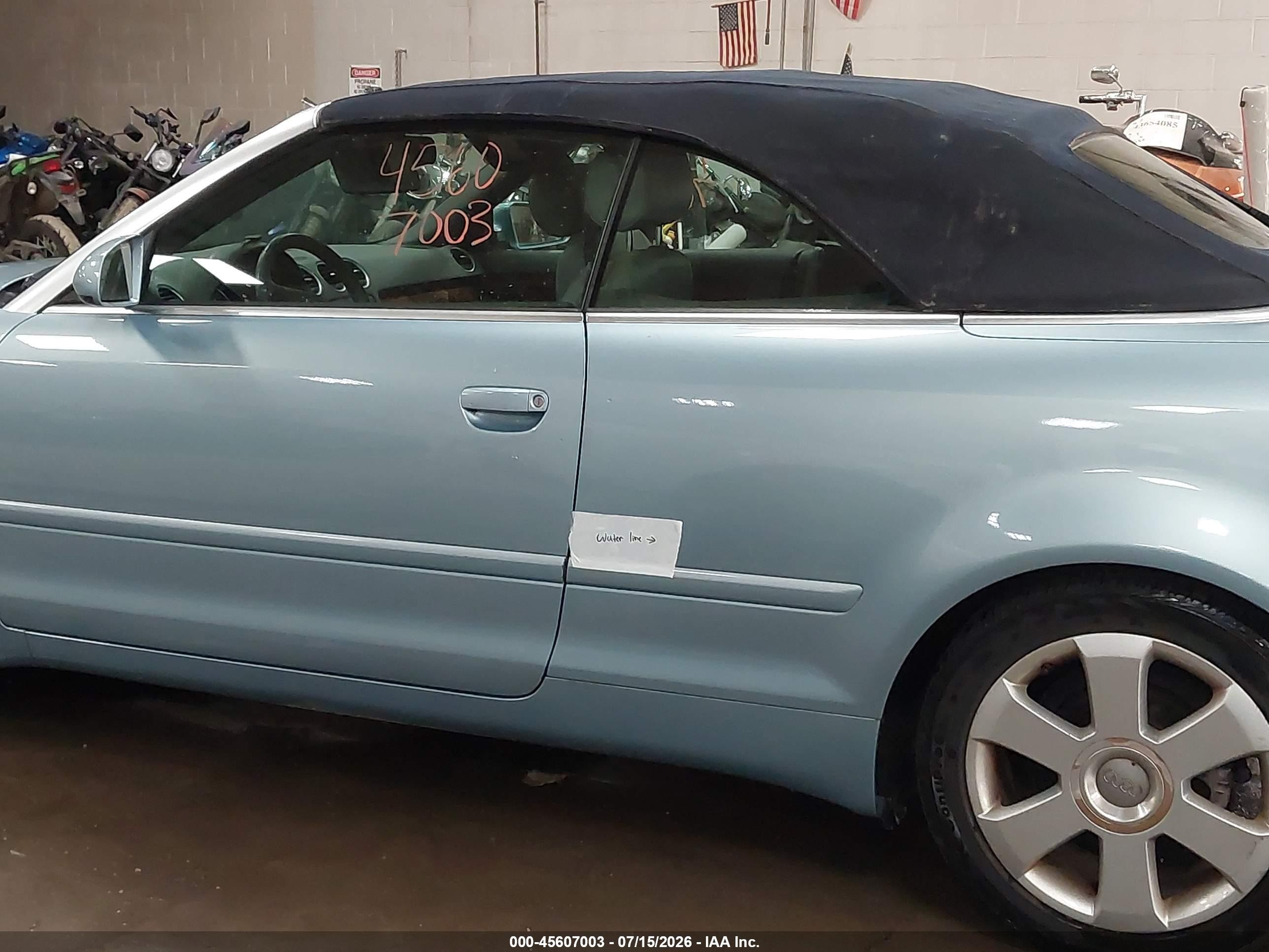2006 Audi A4 1.8t Blue vin: WAUAC48H26K006194