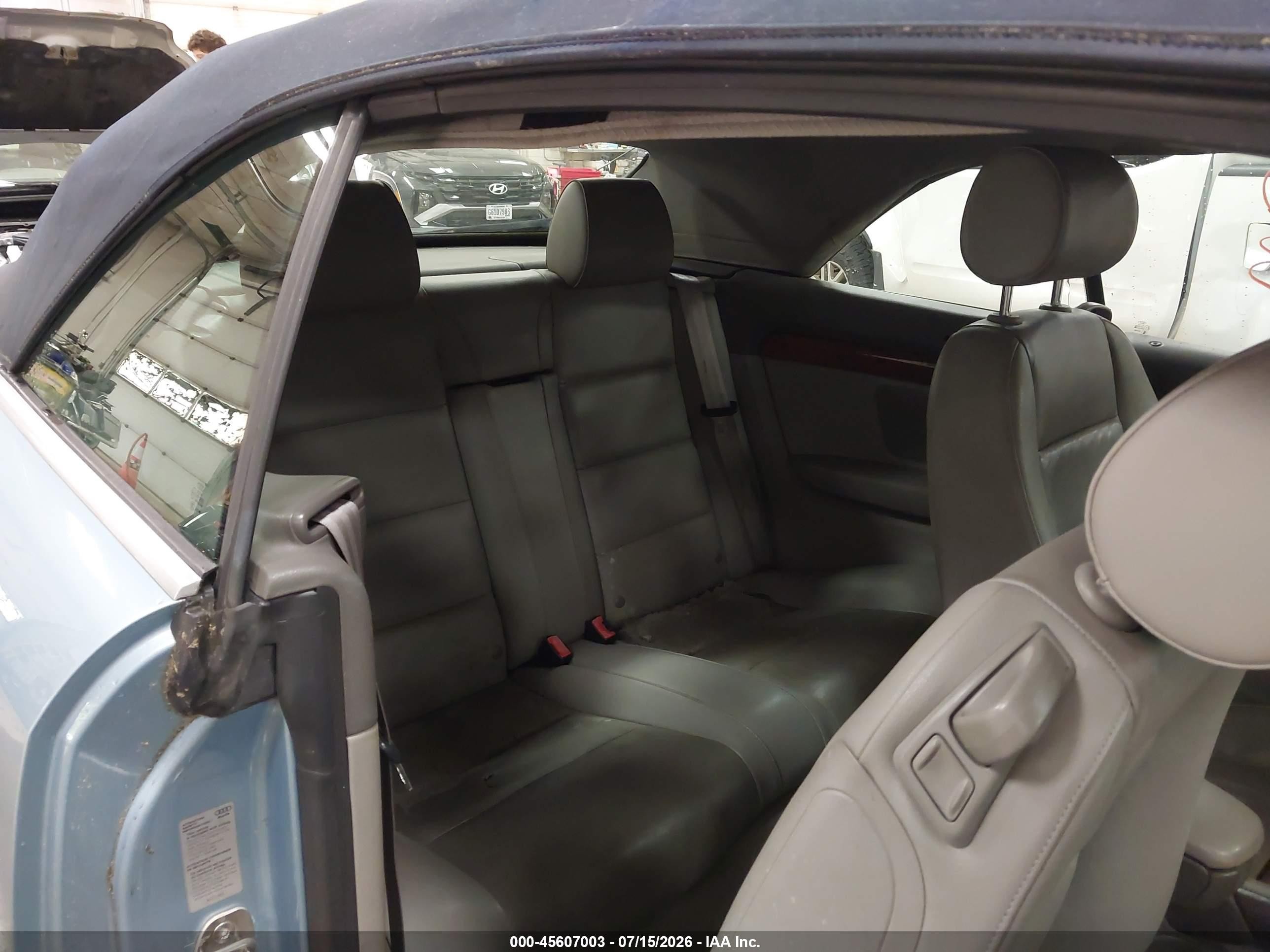 2006 Audi A4 1.8t Blue vin: WAUAC48H26K006194