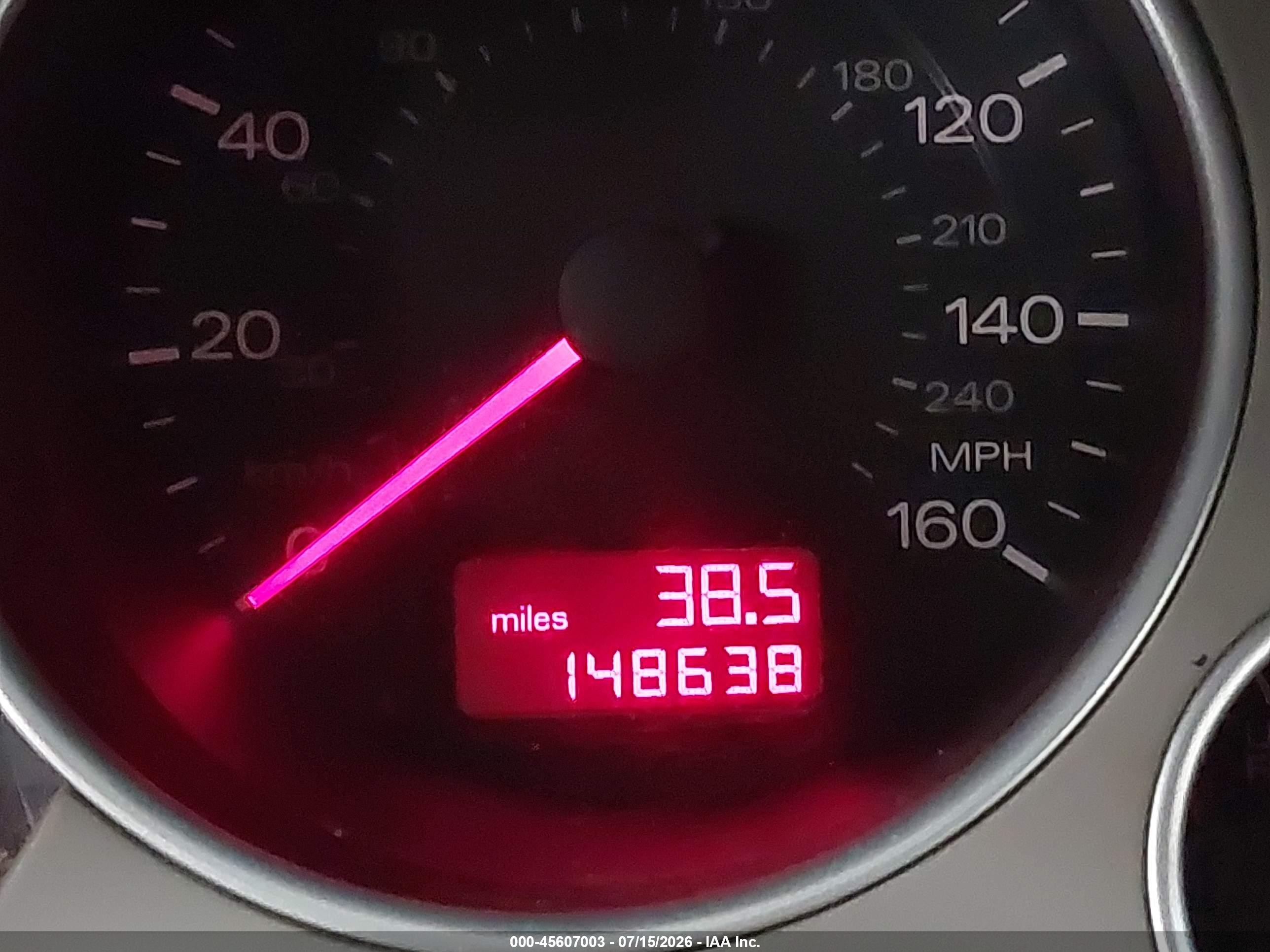 2006 Audi A4 1.8t Blue vin: WAUAC48H26K006194