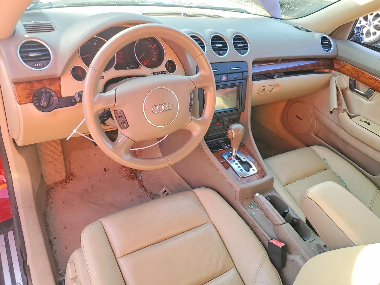 2006 Audi A4 1.8 Cabriolet Красный vin: WAUAC48H26K007958