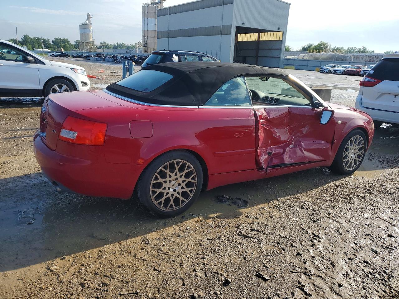 2006 Audi A4 1.8 Cabriolet Красный vin: WAUAC48H26K007958