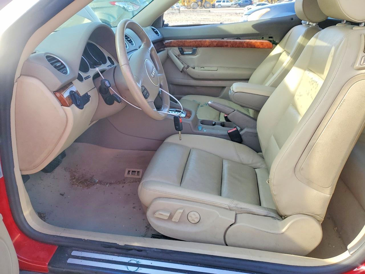 2006 Audi A4 1.8 Cabriolet Красный vin: WAUAC48H26K007958
