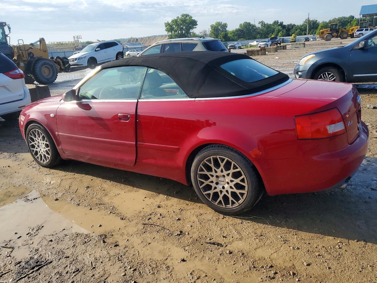 2006 Audi A4 1.8 Cabriolet Красный vin: WAUAC48H26K007958