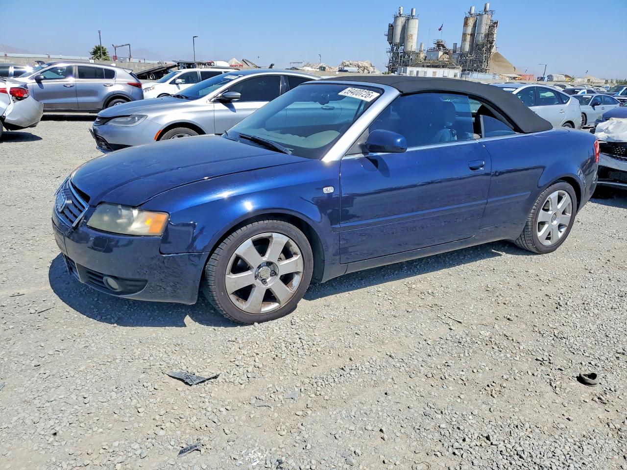 2006 Audi A4 1.8 Cabriolet Blue vin: WAUAC48H46K004933