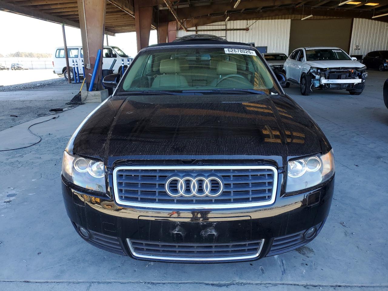 2004 Audi A4 1.8 Cabriolet Black vin: WAUAC48H54K012861