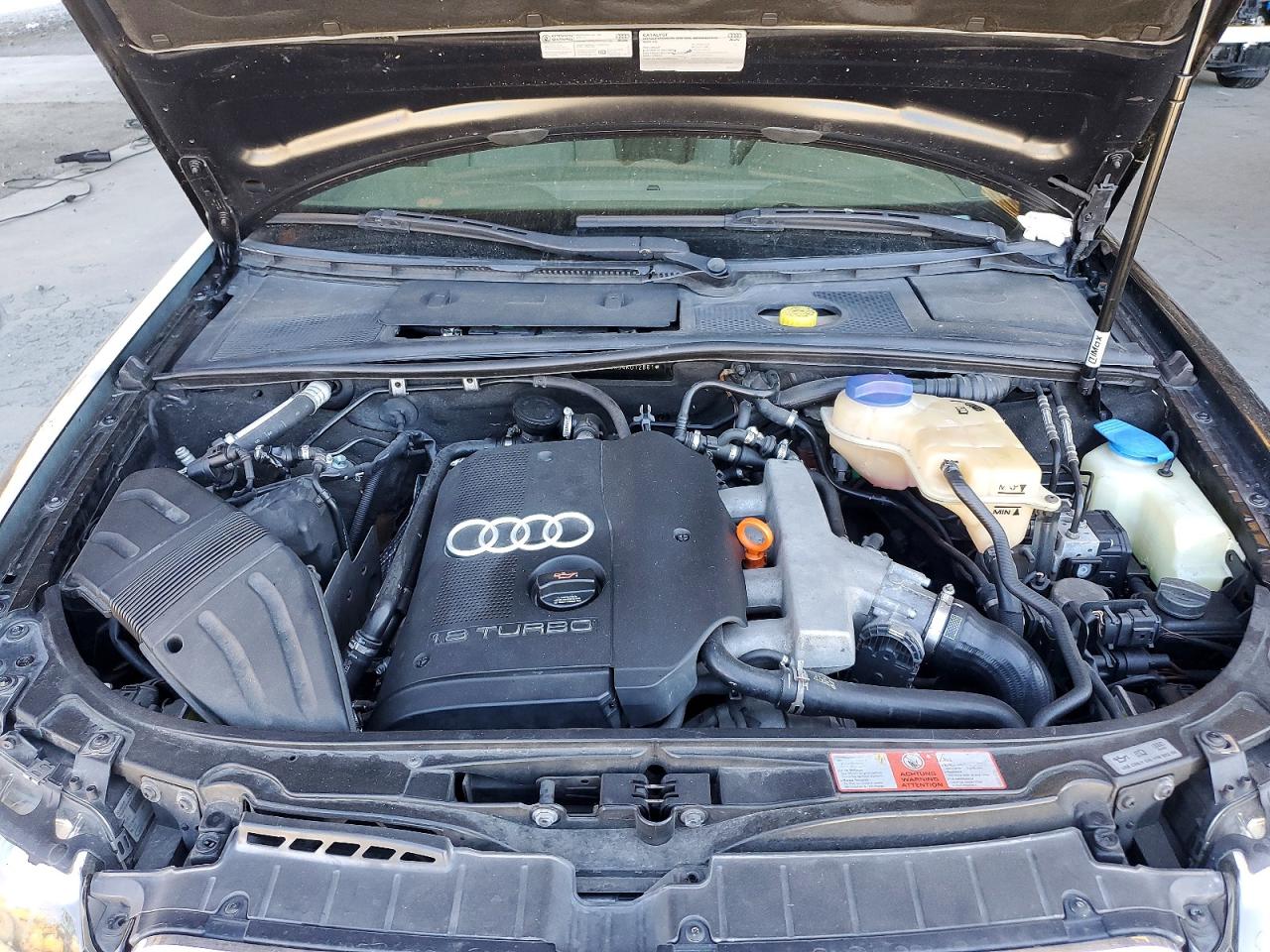 2004 Audi A4 1.8 Cabriolet Black vin: WAUAC48H54K012861