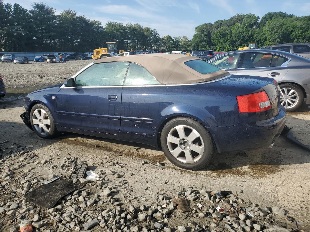 2005 Audi A4 1.8 Cabriolet Blue vin: WAUAC48H55K014725