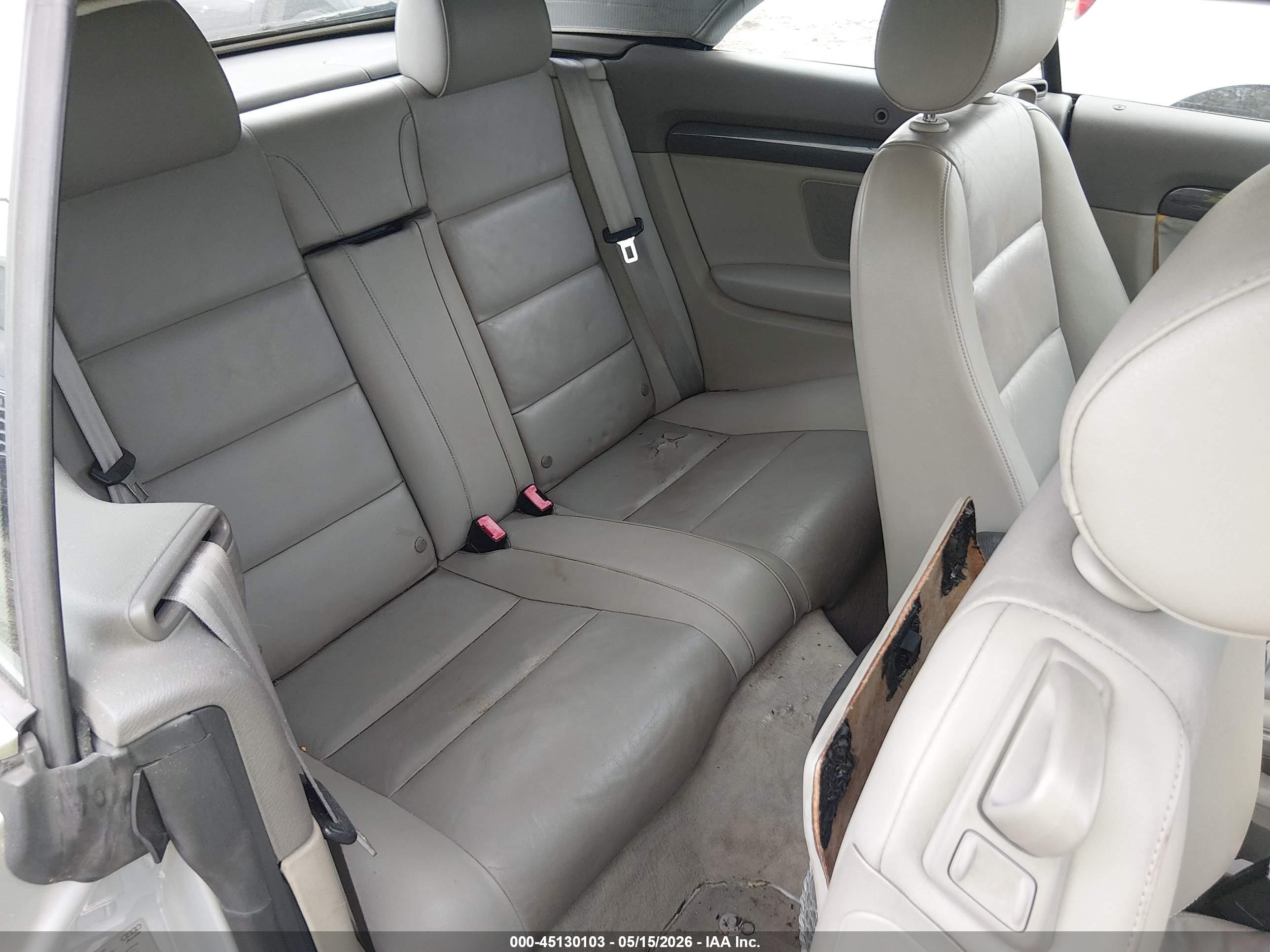 2005 Audi A4 1.8t Silver vin: WAUAC48H55K019245