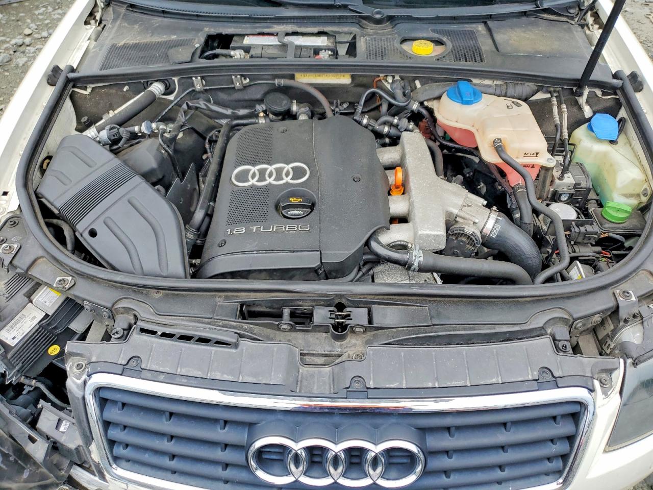 2005 Audi A4 1.8 Cabriolet Белый vin: WAUAC48H85K006957