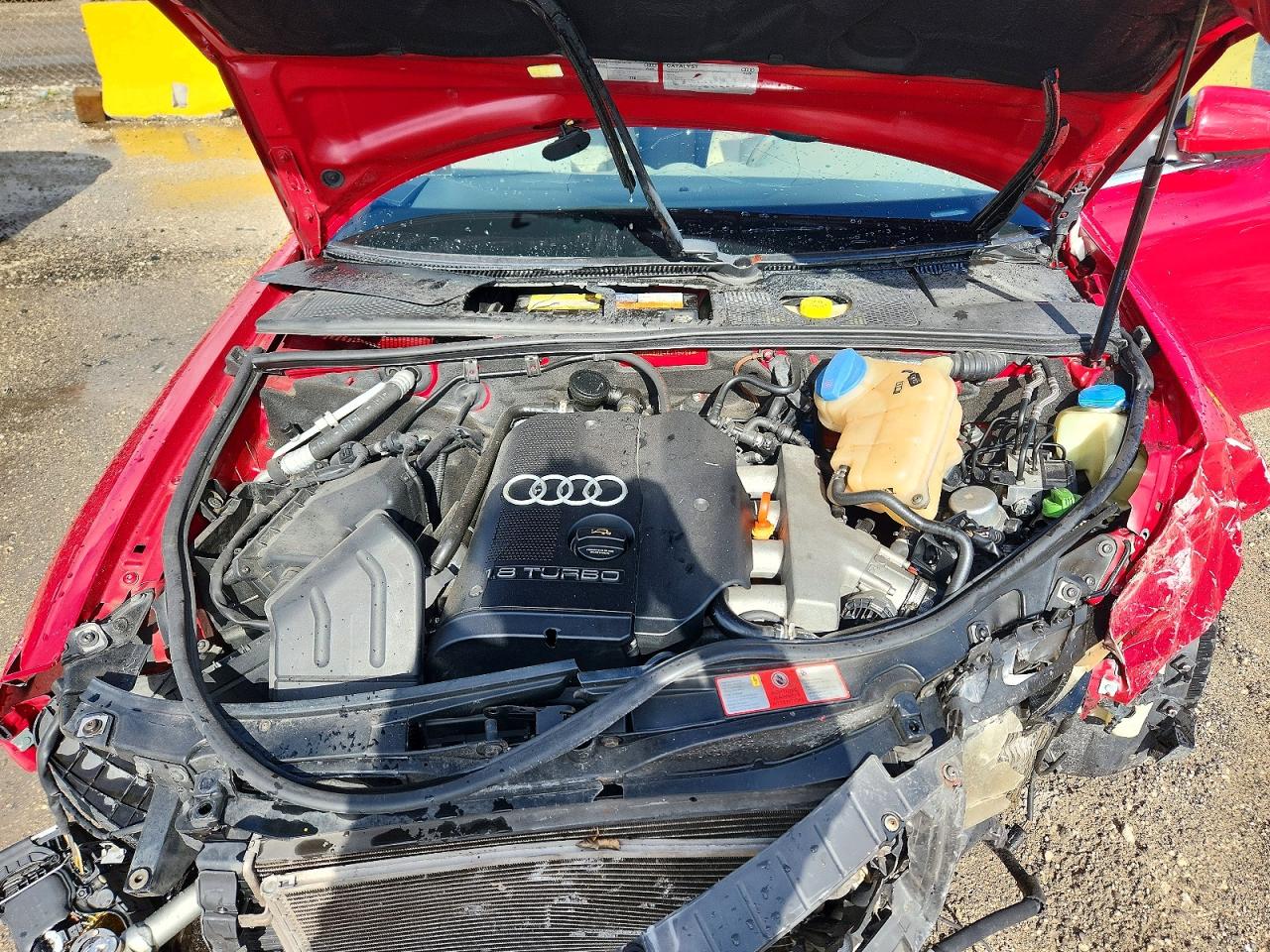 2004 Audi A4 1.8 Cabriolet Красный vin: WAUAC48H94K015052