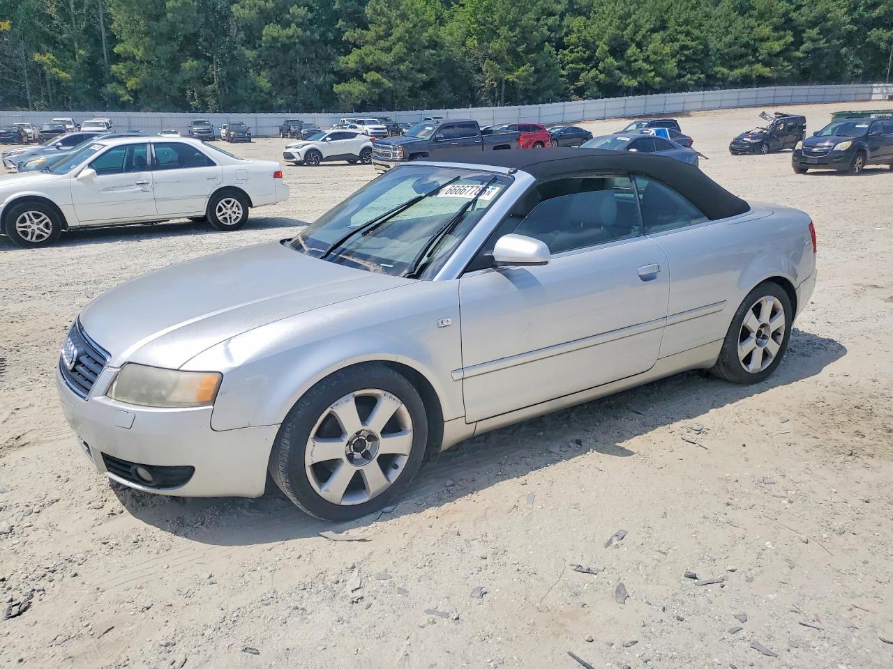 2006 Audi A4 1.8 Cabriolet Silver vin: WAUAC48HX6K001325