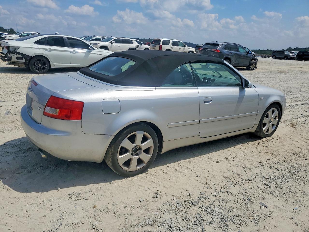 2006 Audi A4 1.8 Cabriolet Silver vin: WAUAC48HX6K001325