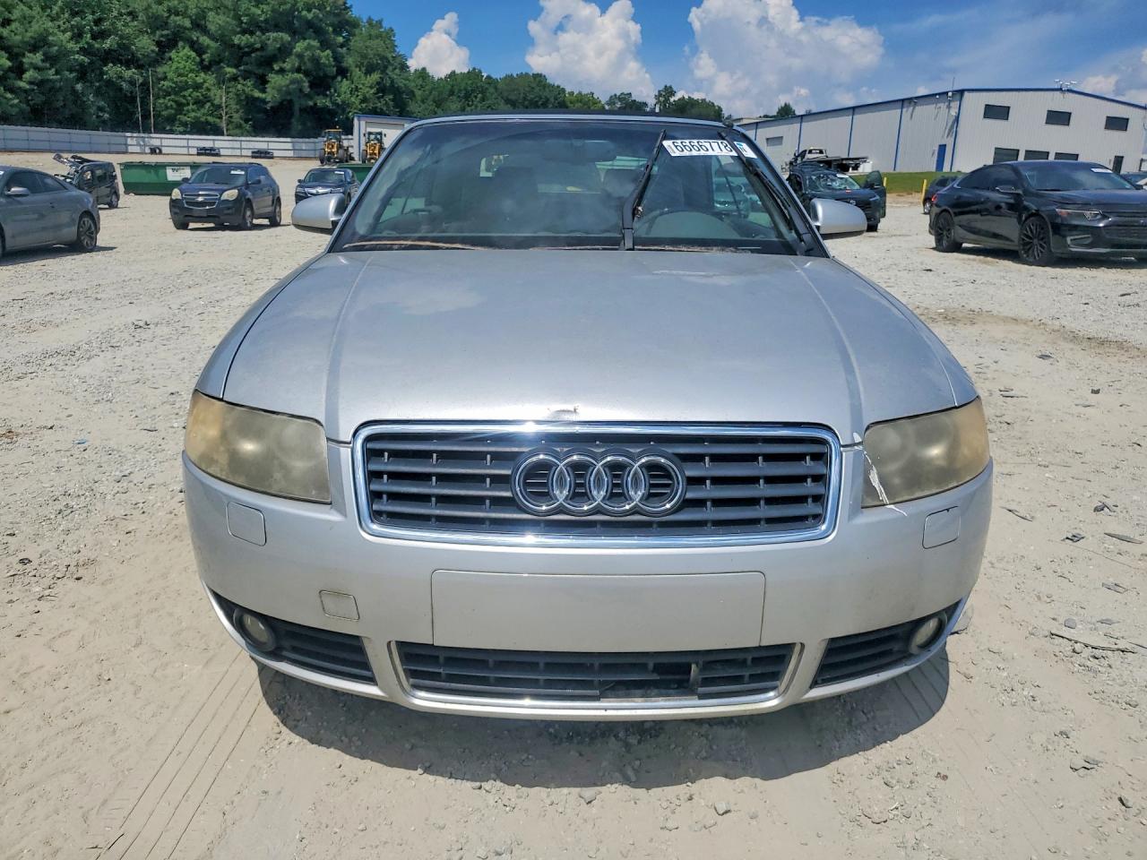 2006 Audi A4 1.8 Cabriolet Silver vin: WAUAC48HX6K001325