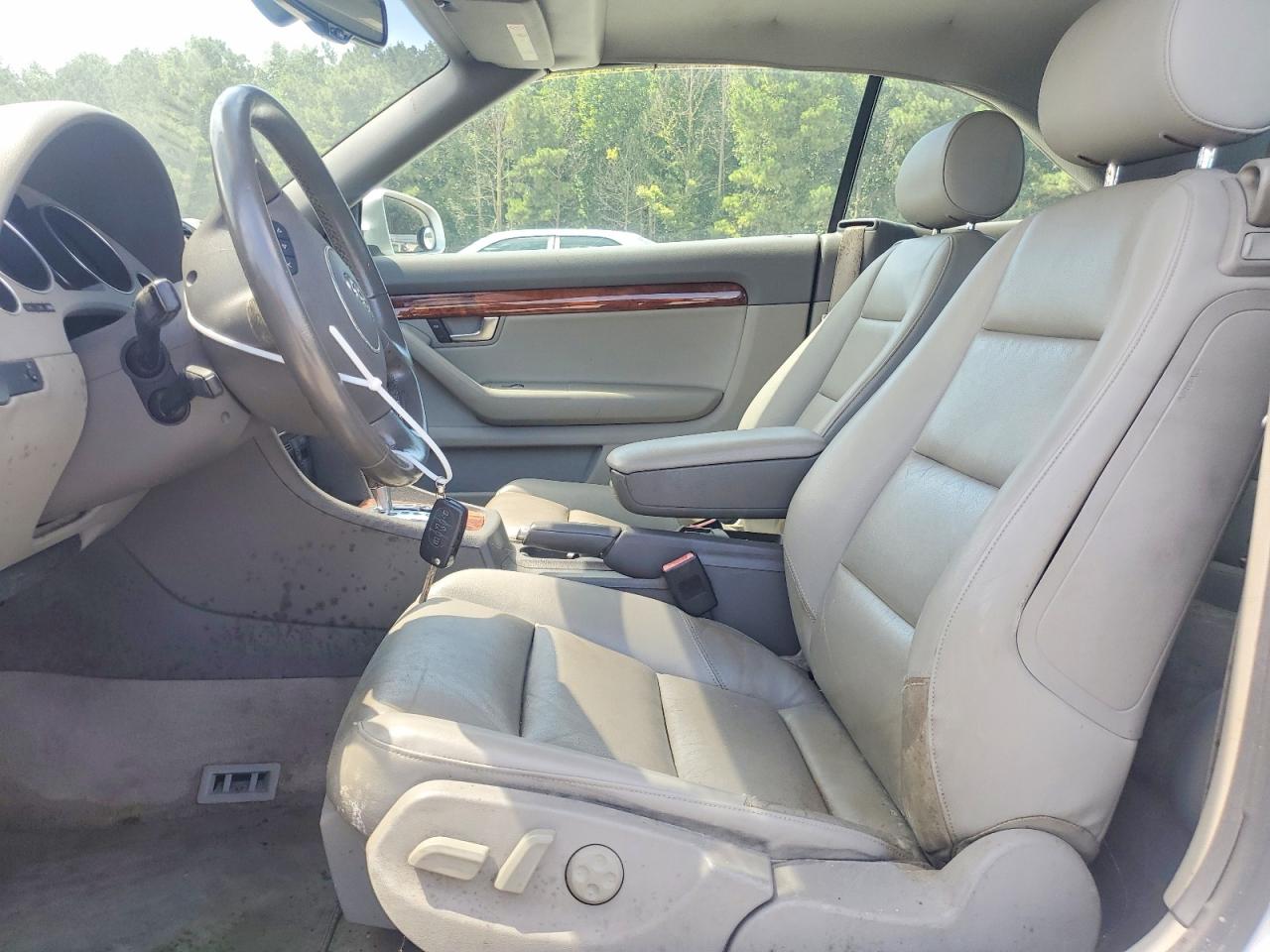 2006 Audi A4 1.8 Cabriolet Silver vin: WAUAC48HX6K001325