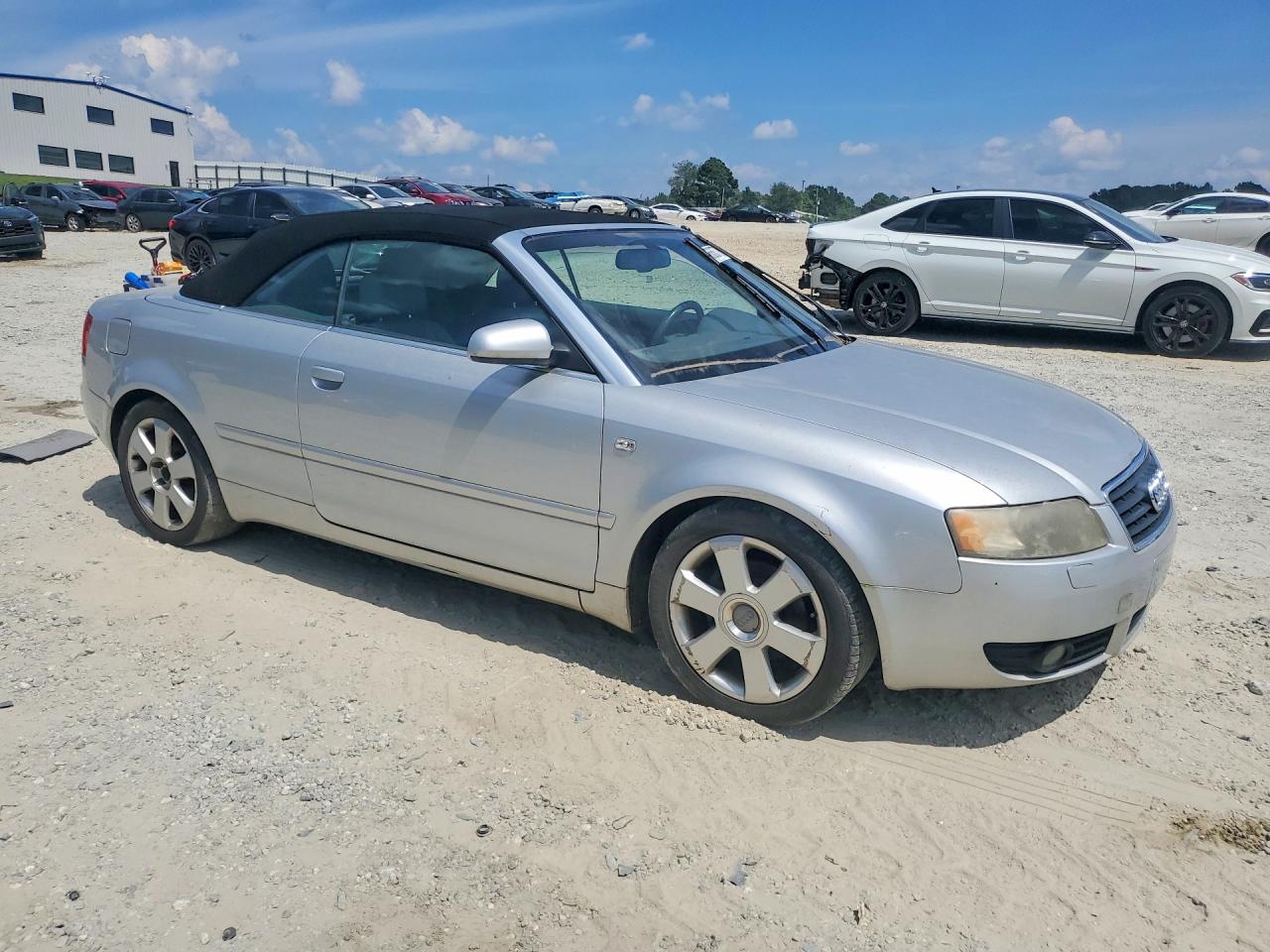 2006 Audi A4 1.8 Cabriolet Silver vin: WAUAC48HX6K001325