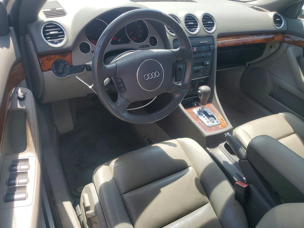 2006 Audi A4 1.8 Cabriolet Silver vin: WAUAC48HX6K001325