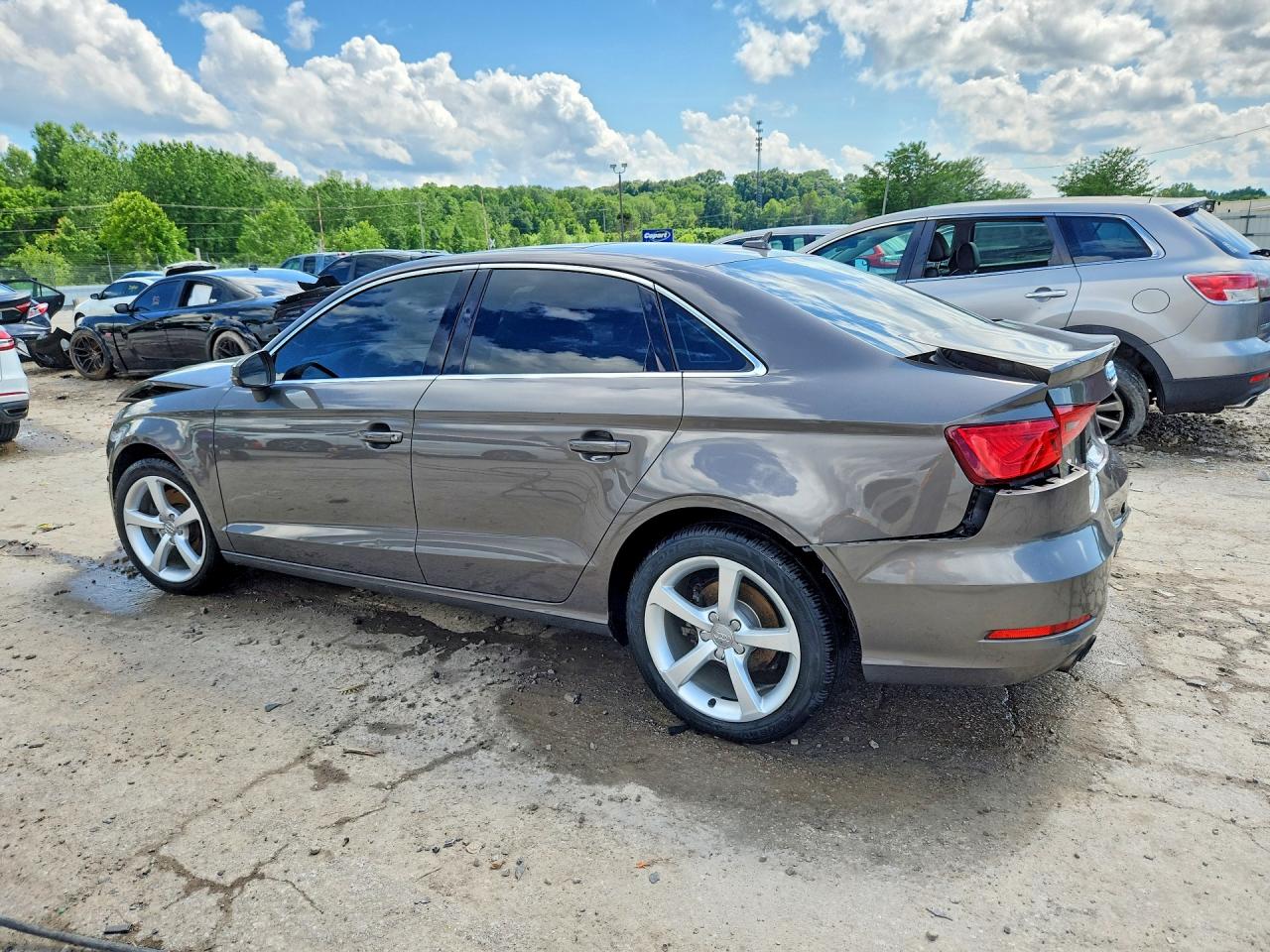 2015 Audi A3 Premium Gray vin: WAUACGFF0F1026971