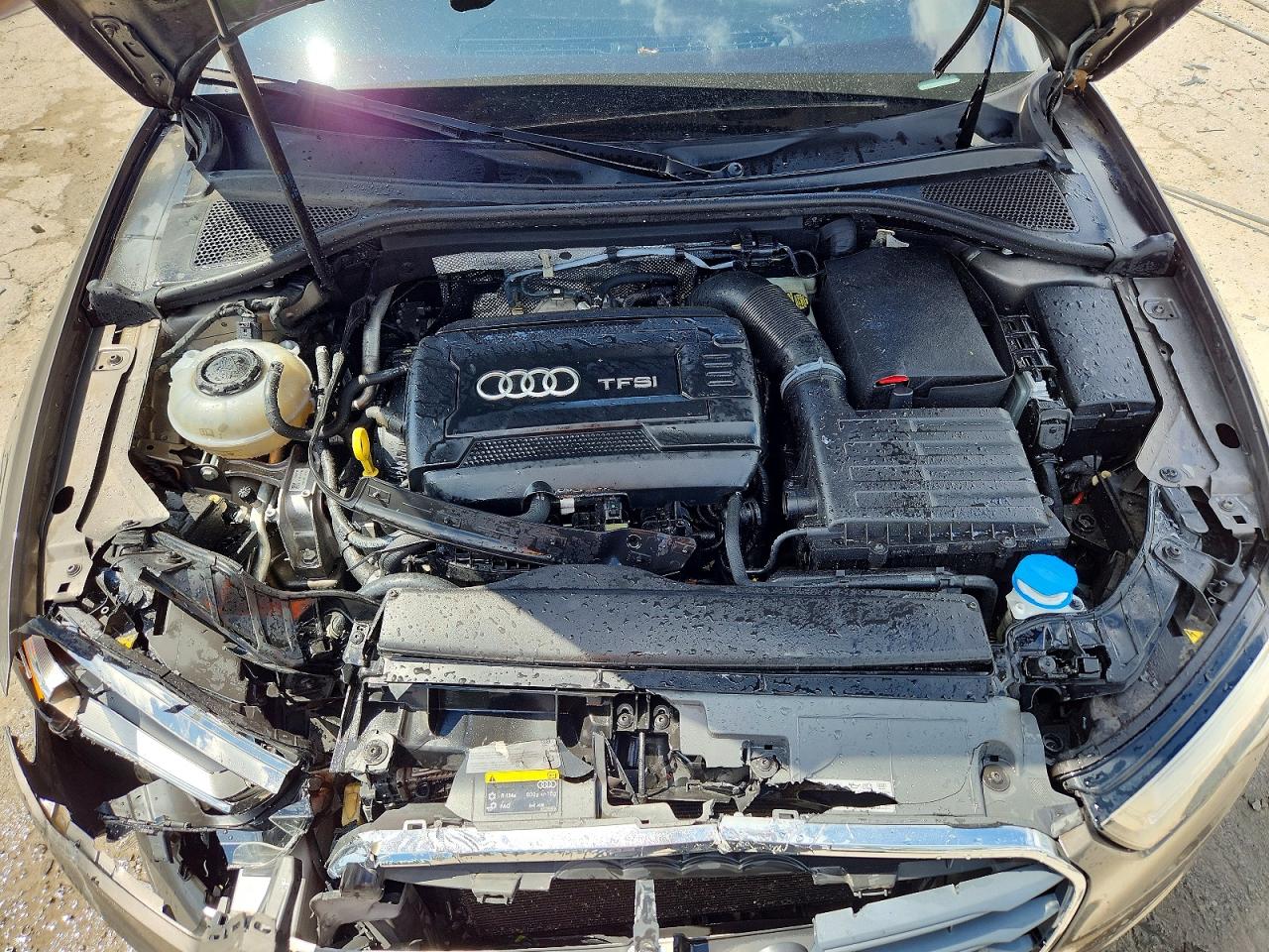 2015 Audi A3 Premium Gray vin: WAUACGFF0F1026971