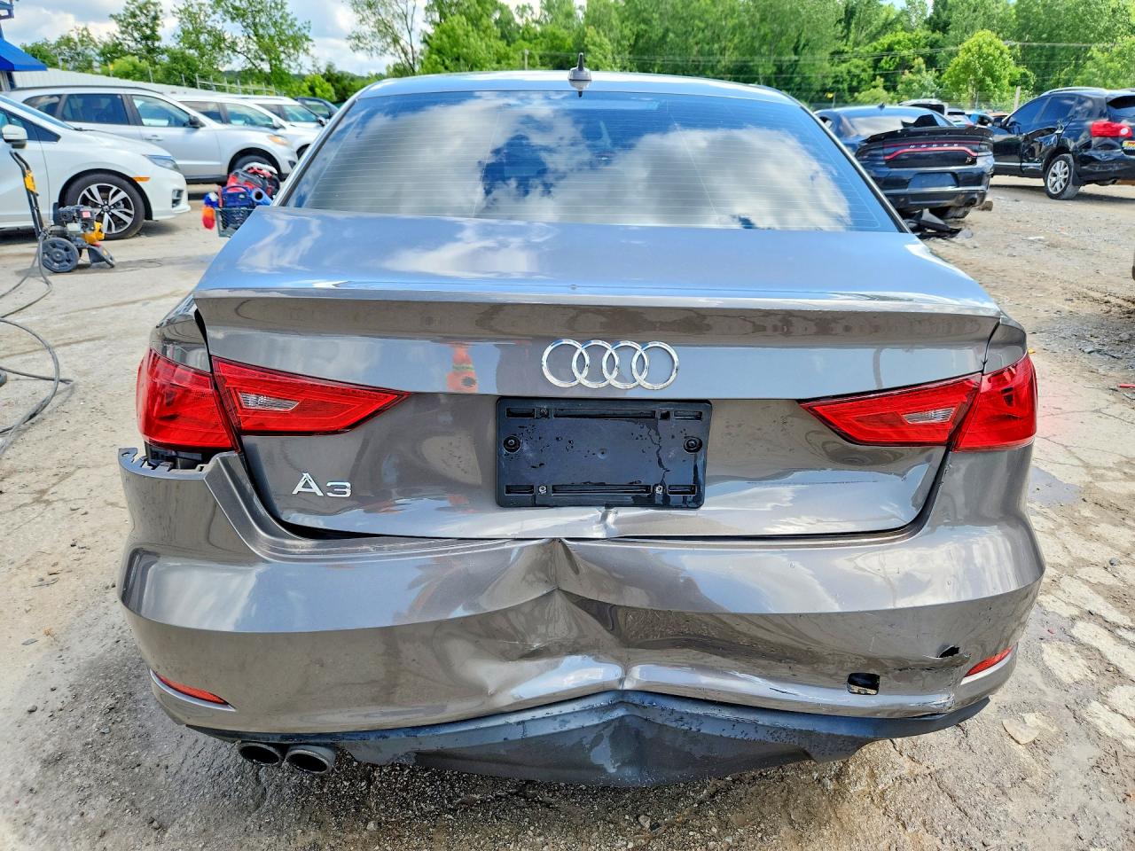 2015 Audi A3 Premium Gray vin: WAUACGFF0F1026971