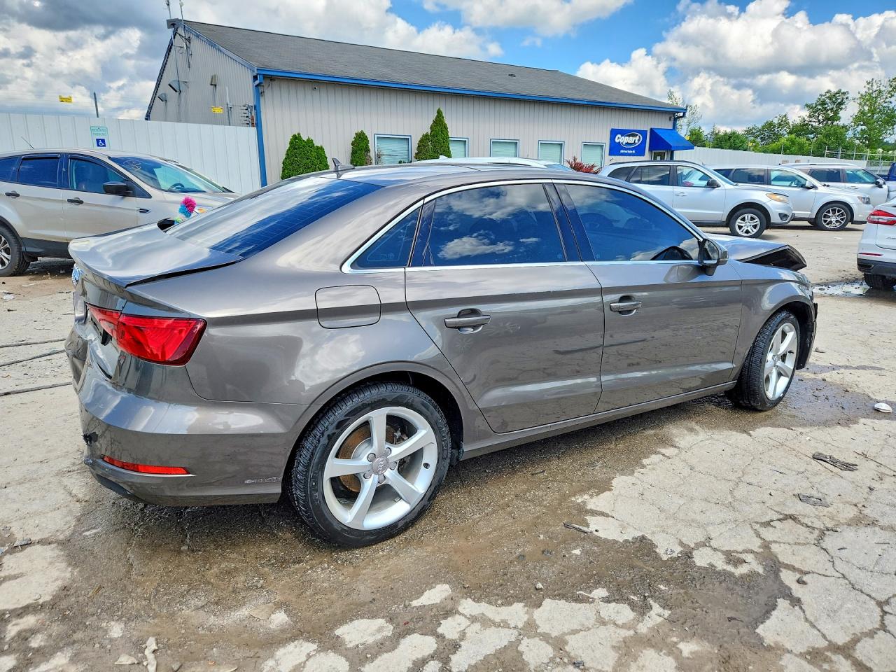2015 Audi A3 Premium Gray vin: WAUACGFF0F1026971