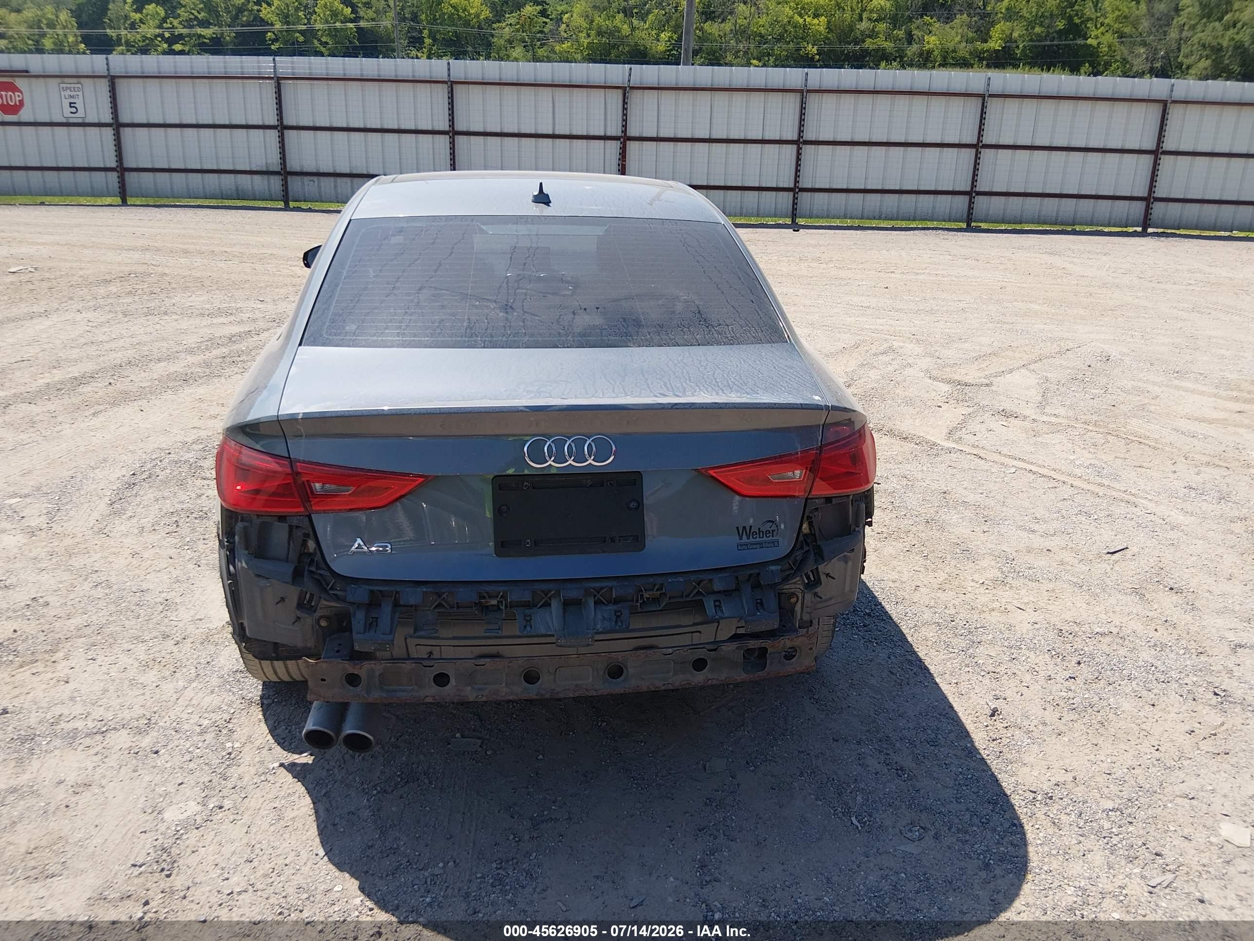 2015 Audi A3 1.8t Premium Black vin: WAUACGFF0F1043057