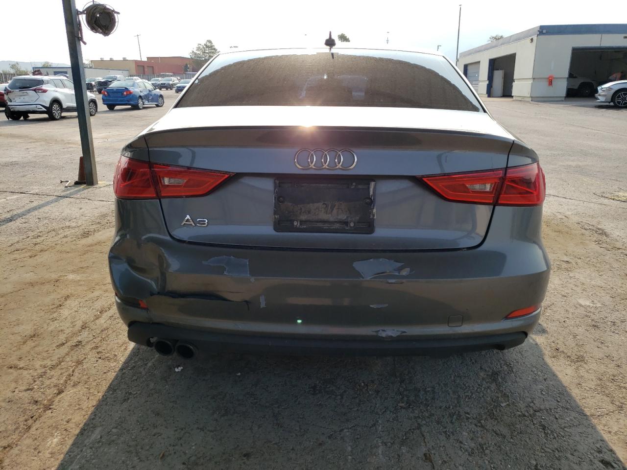 2015 Audi A3 Premium Gray vin: WAUACGFF0F1113057