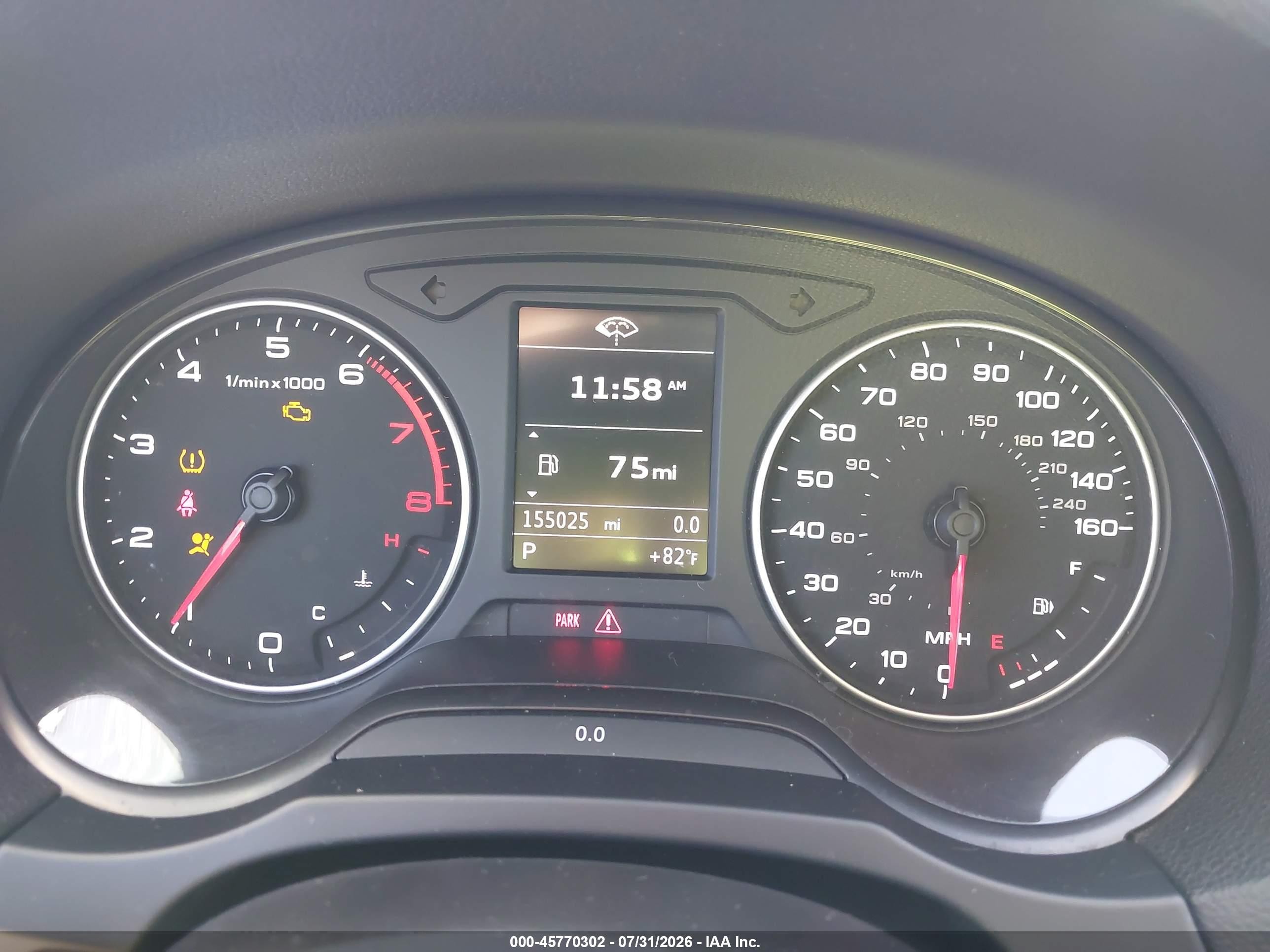 2015 Audi A3 1.8t Premium Серебряный vin: WAUACGFF1F1004753