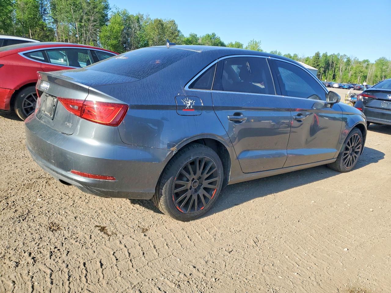 2015 Audi A3 Premium Gray vin: WAUACGFF1F1006924