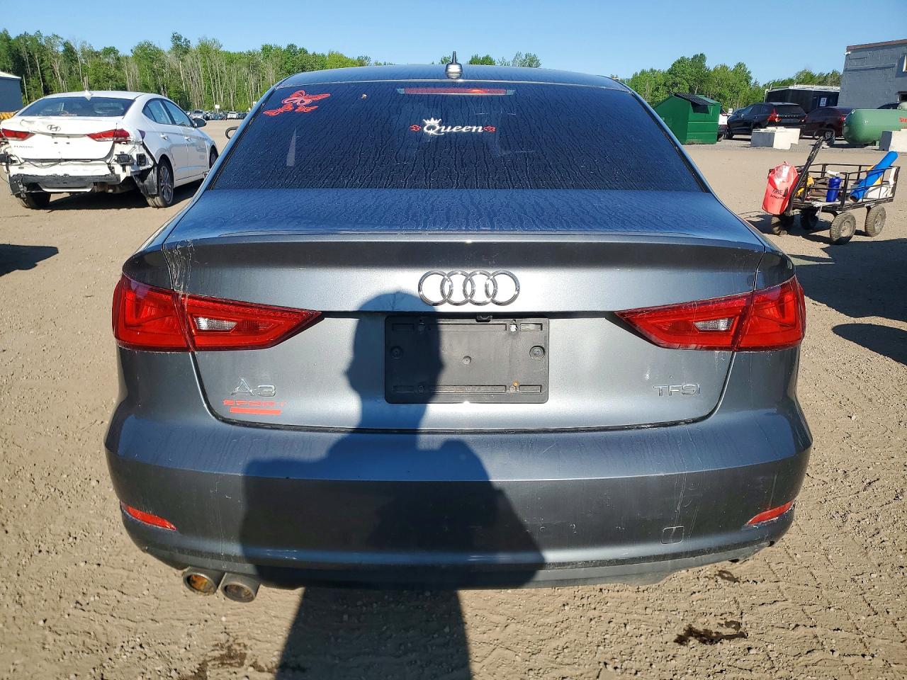 2015 Audi A3 Premium Gray vin: WAUACGFF1F1006924