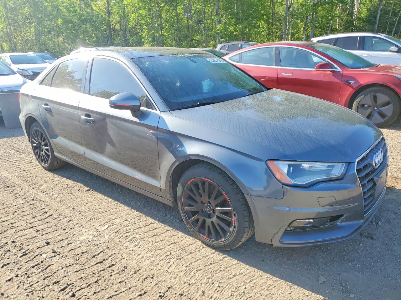 2015 Audi A3 Premium Gray vin: WAUACGFF1F1006924