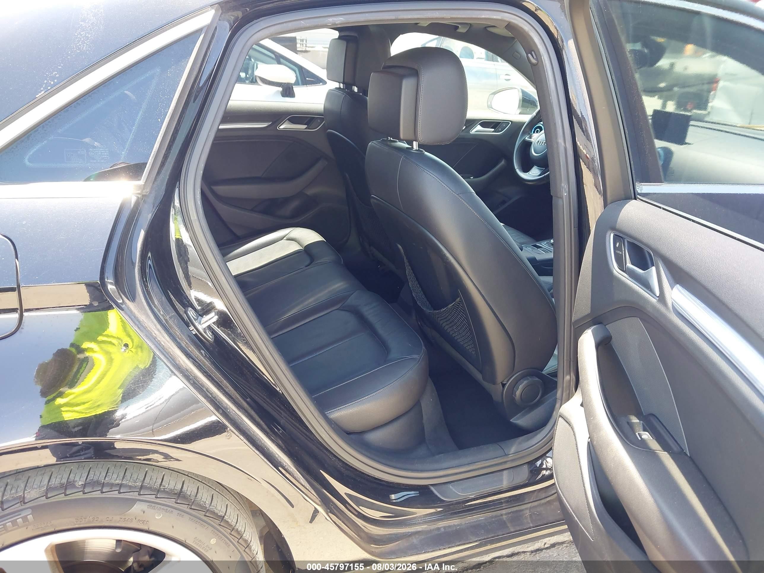 2015 Audi A3 1.8t Premium Black vin: WAUACGFF1F1016627