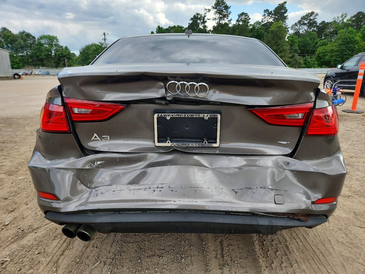 2015 Audi A3 Premium Gray vin: WAUACGFF1F1079095