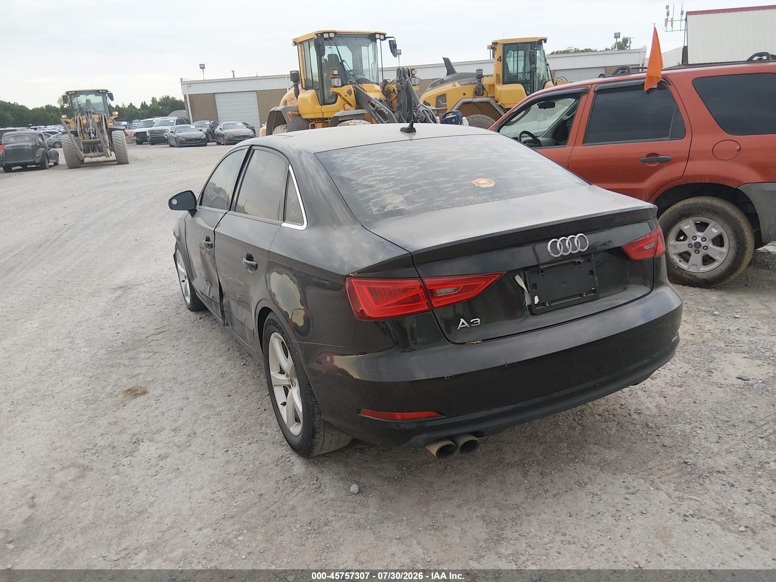 2015 Audi A3 1.8t Premium Black vin: WAUACGFF1F1105114