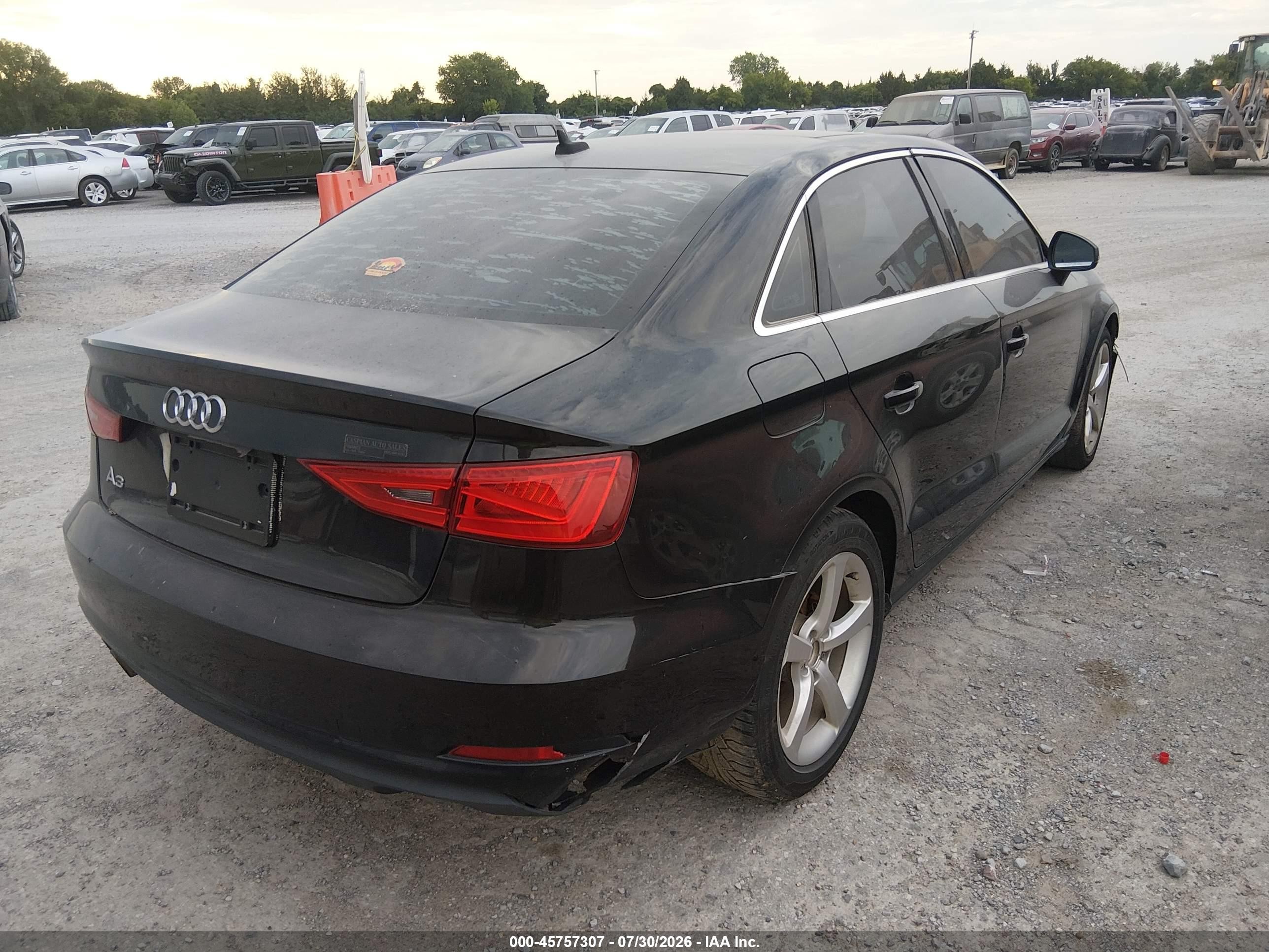 2015 Audi A3 1.8t Premium Black vin: WAUACGFF1F1105114