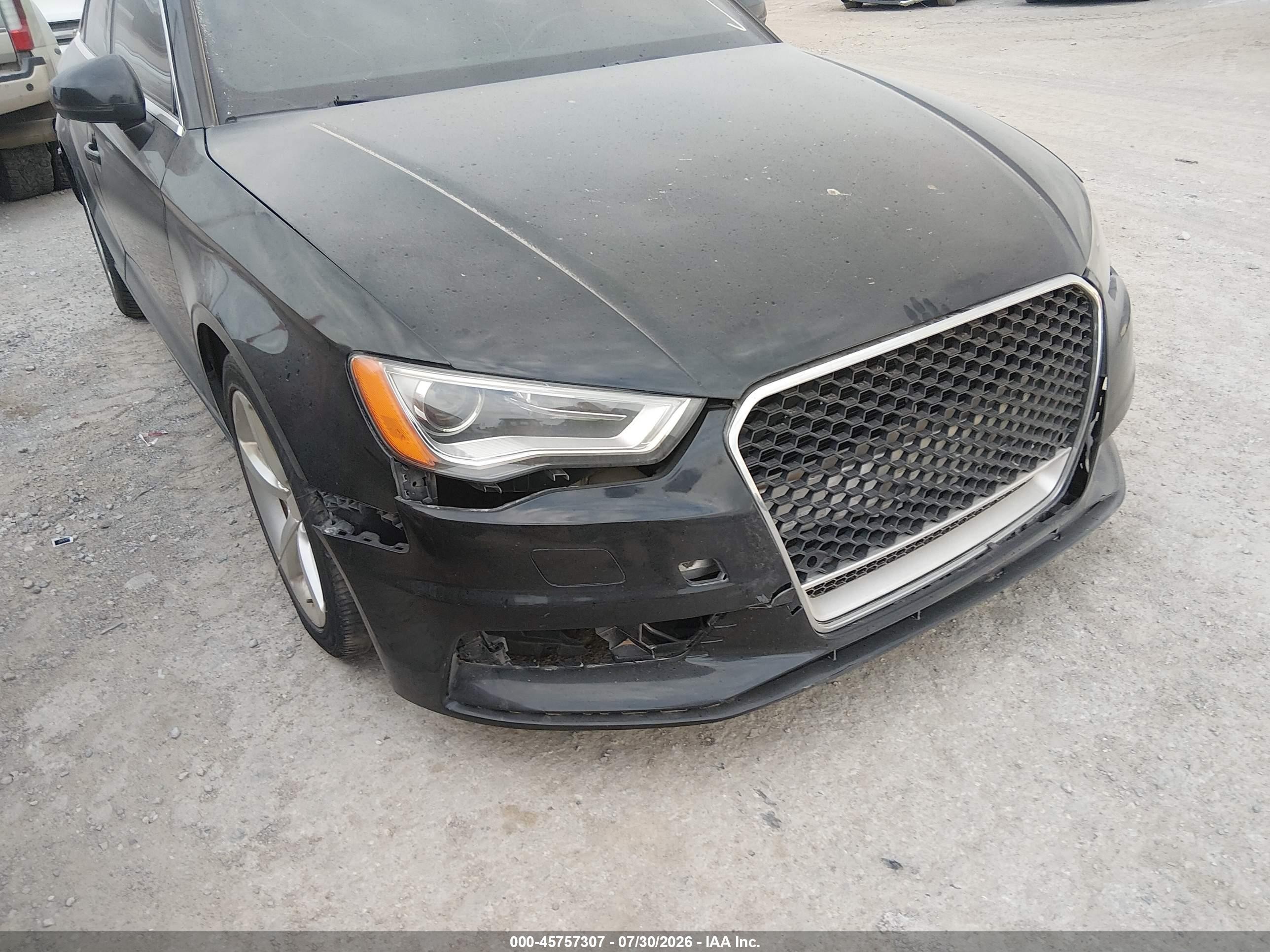 2015 Audi A3 1.8t Premium Black vin: WAUACGFF1F1105114