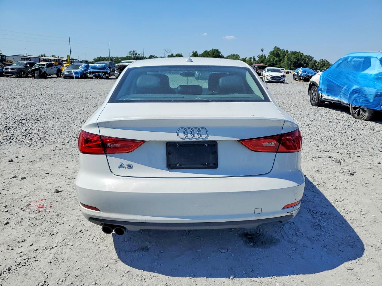 2015 Audi A3 Premium White vin: WAUACGFF1F1139652