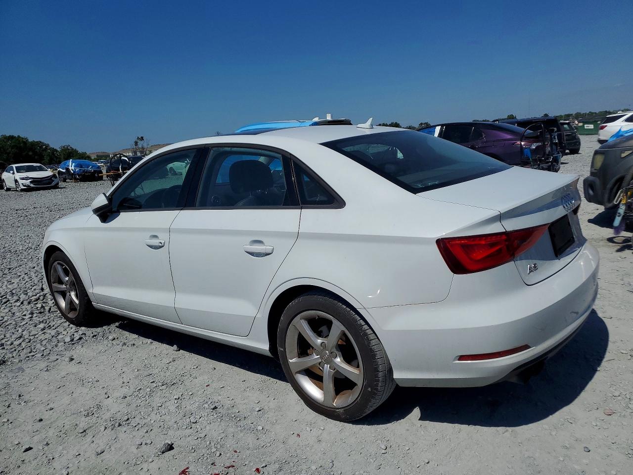 2015 Audi A3 Premium White vin: WAUACGFF1F1139652