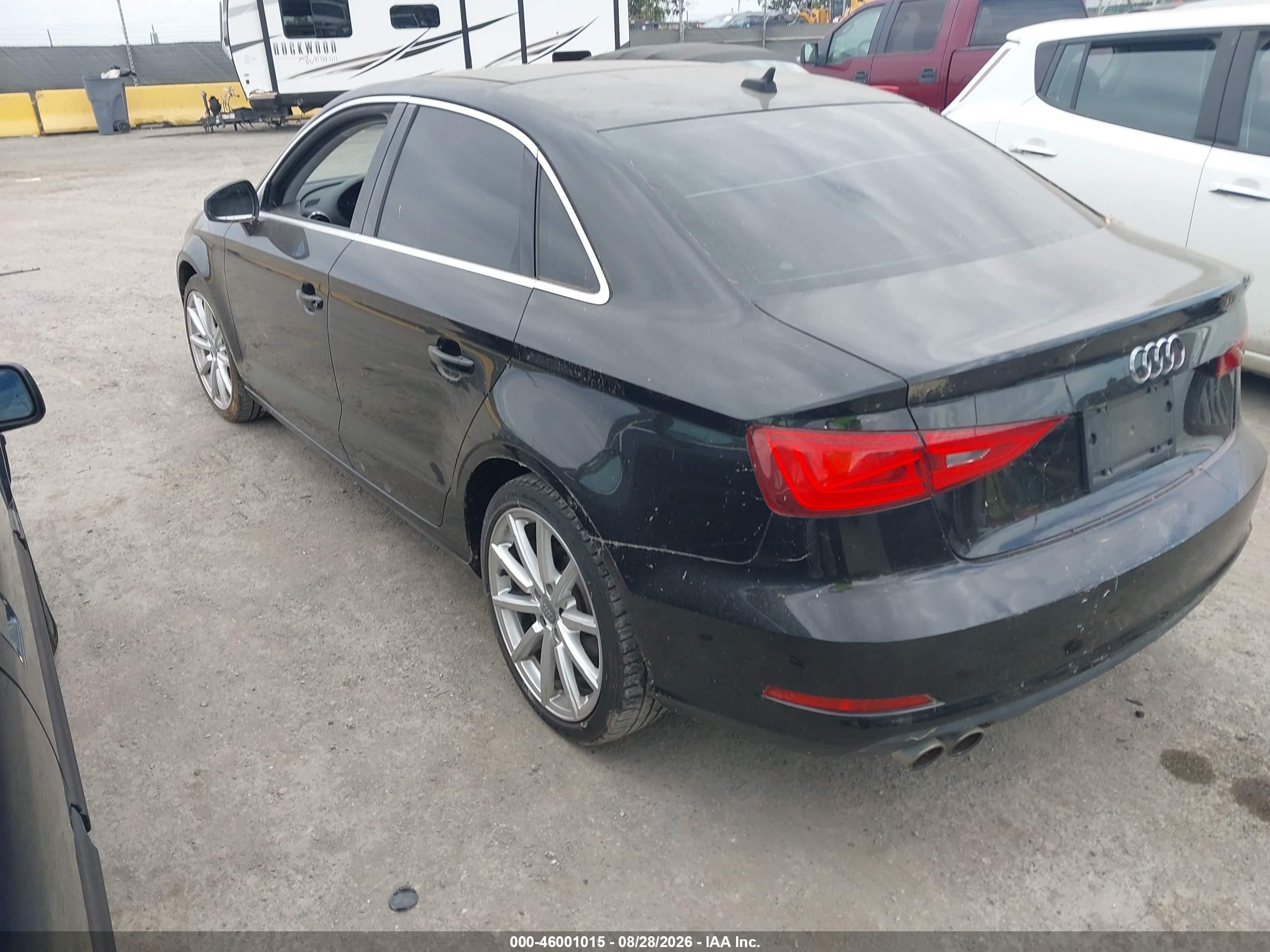 2015 Audi A3 1.8t Premium Черный vin: WAUACGFF2F1004101