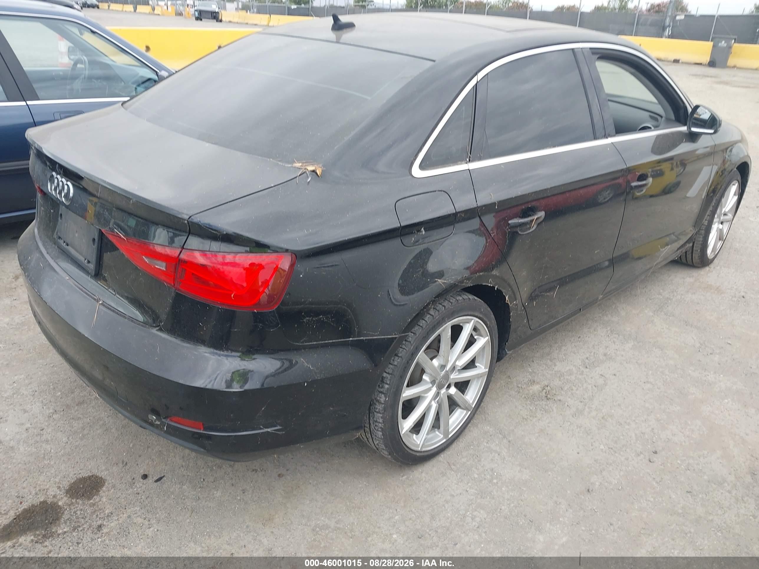 2015 Audi A3 1.8t Premium Черный vin: WAUACGFF2F1004101