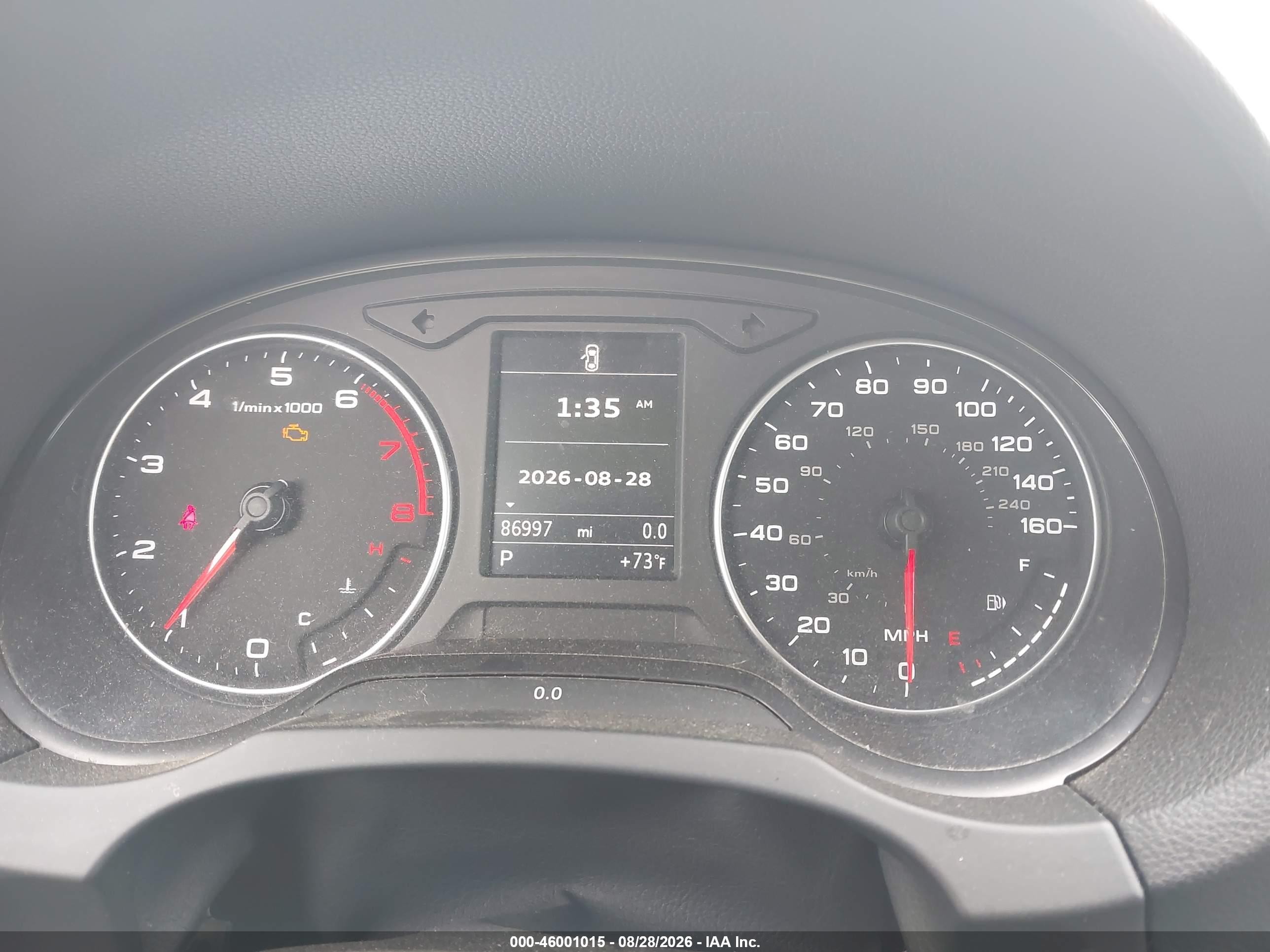2015 Audi A3 1.8t Premium Черный vin: WAUACGFF2F1004101