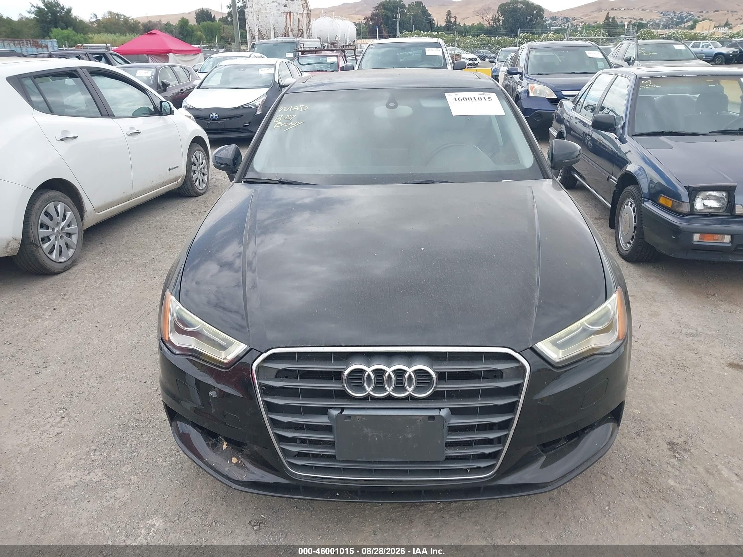 2015 Audi A3 1.8t Premium Черный vin: WAUACGFF2F1004101