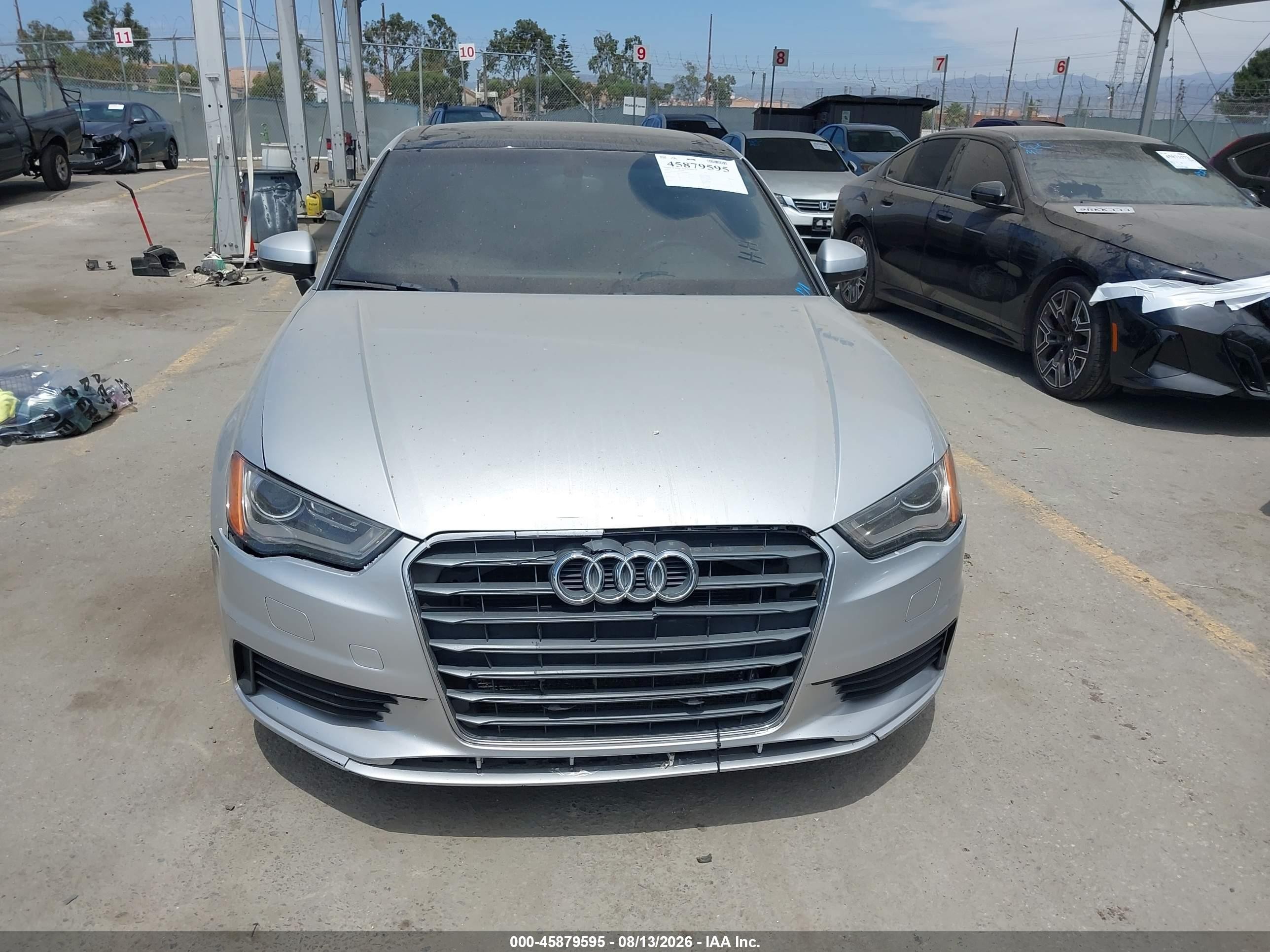 2015 Audi A3 1.8t Premium Silver vin: WAUACGFF2F1010464