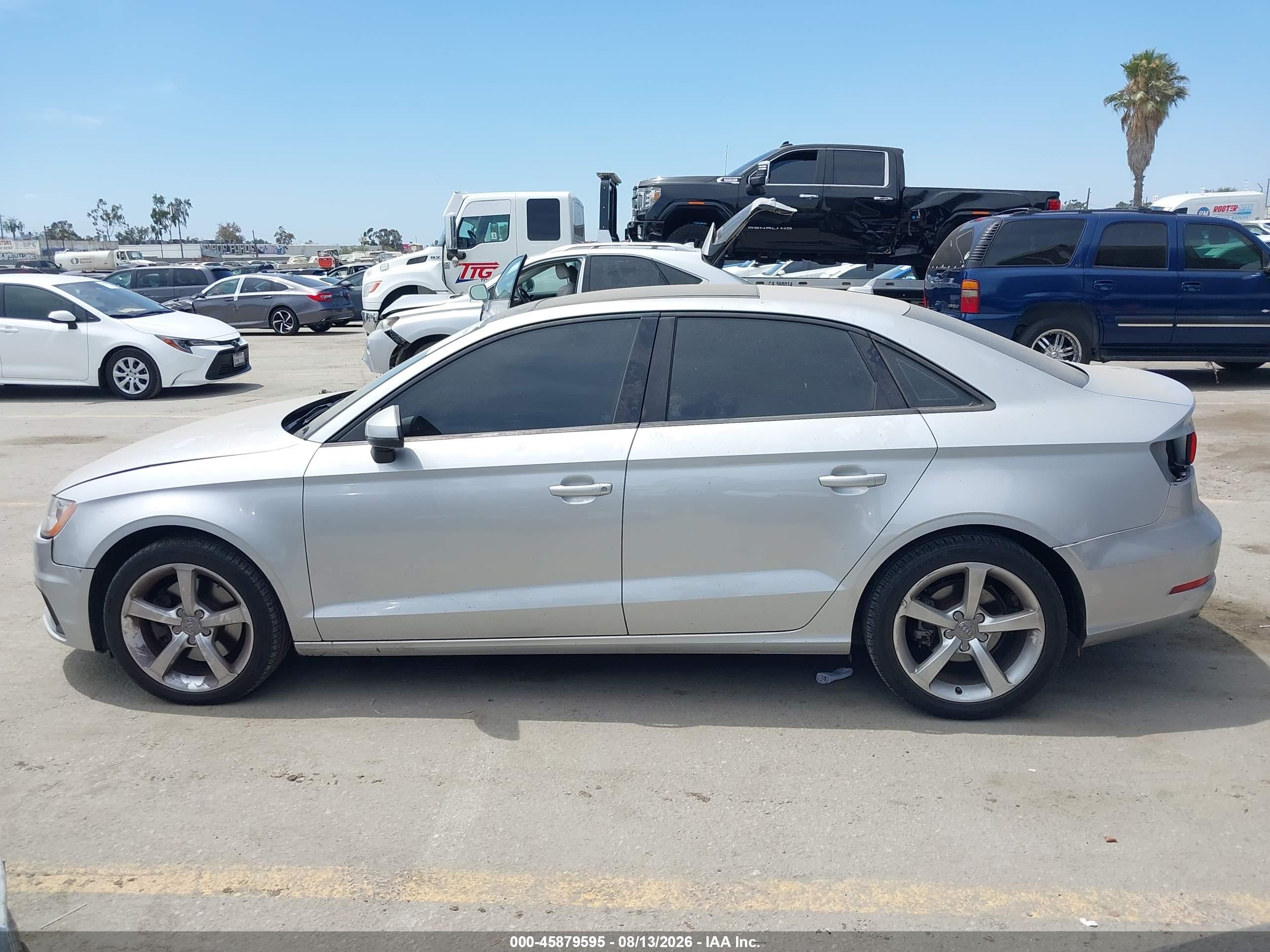2015 Audi A3 1.8t Premium Silver vin: WAUACGFF2F1010464