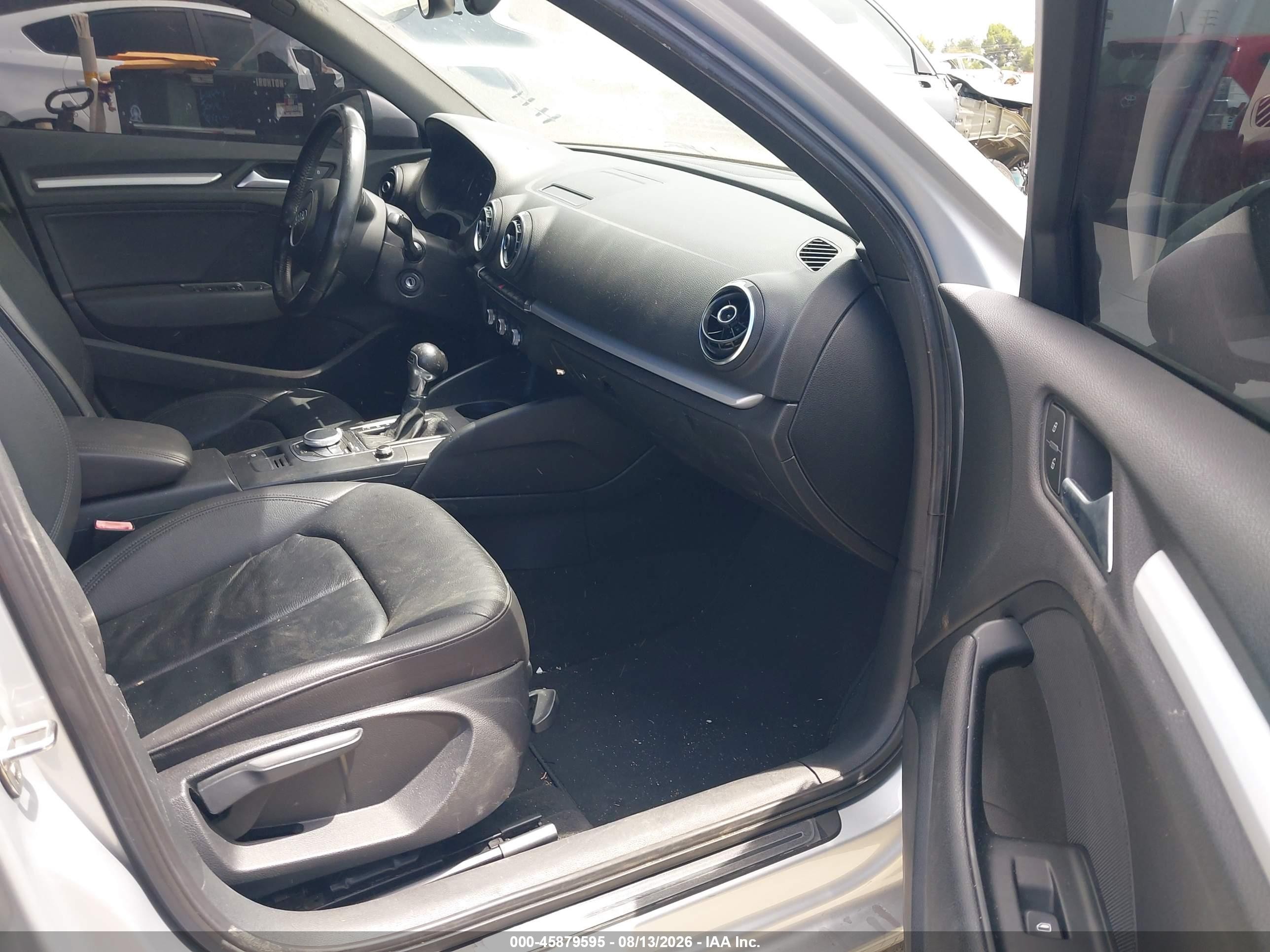 2015 Audi A3 1.8t Premium Silver vin: WAUACGFF2F1010464