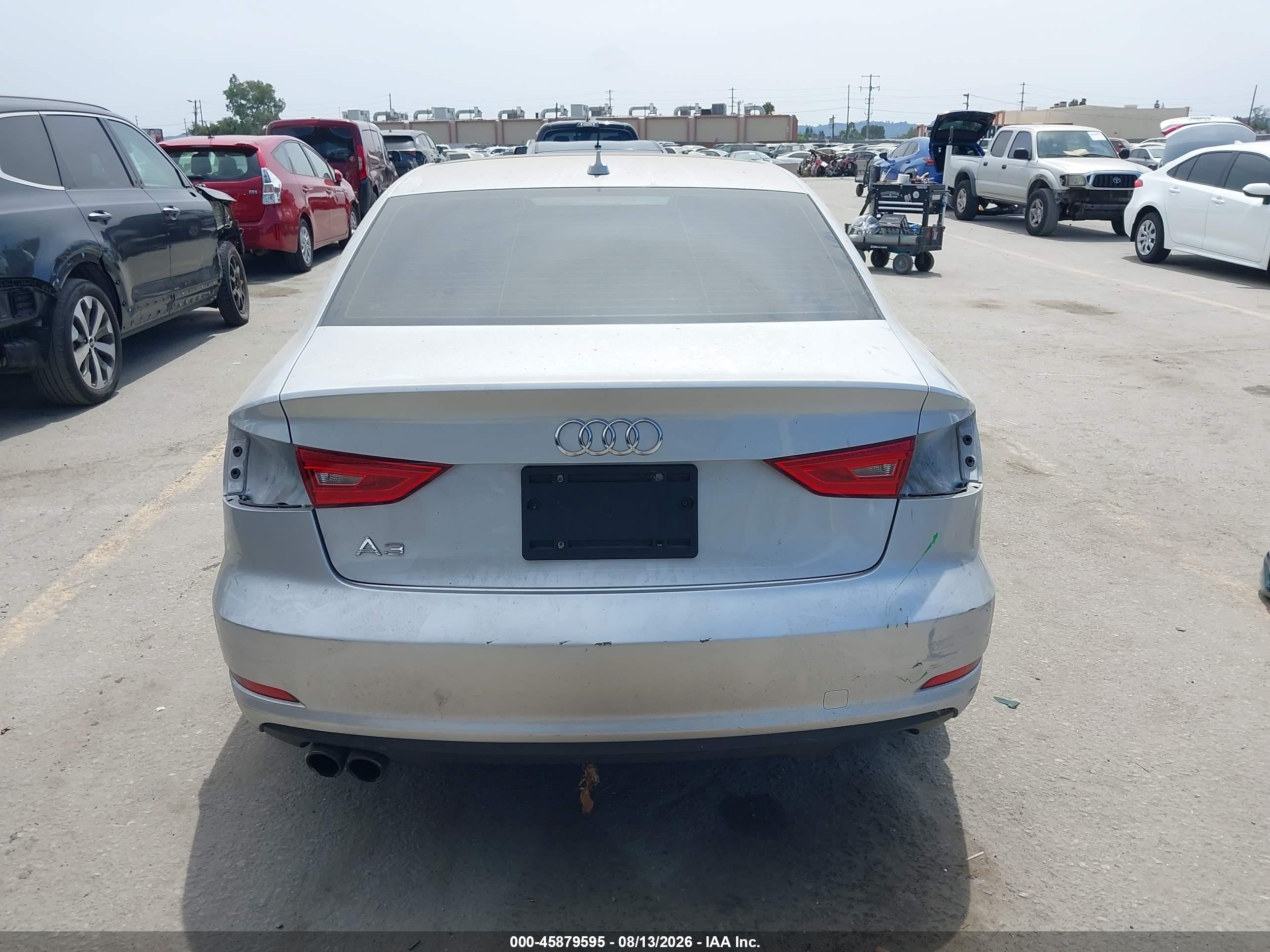 2015 Audi A3 1.8t Premium Silver vin: WAUACGFF2F1010464