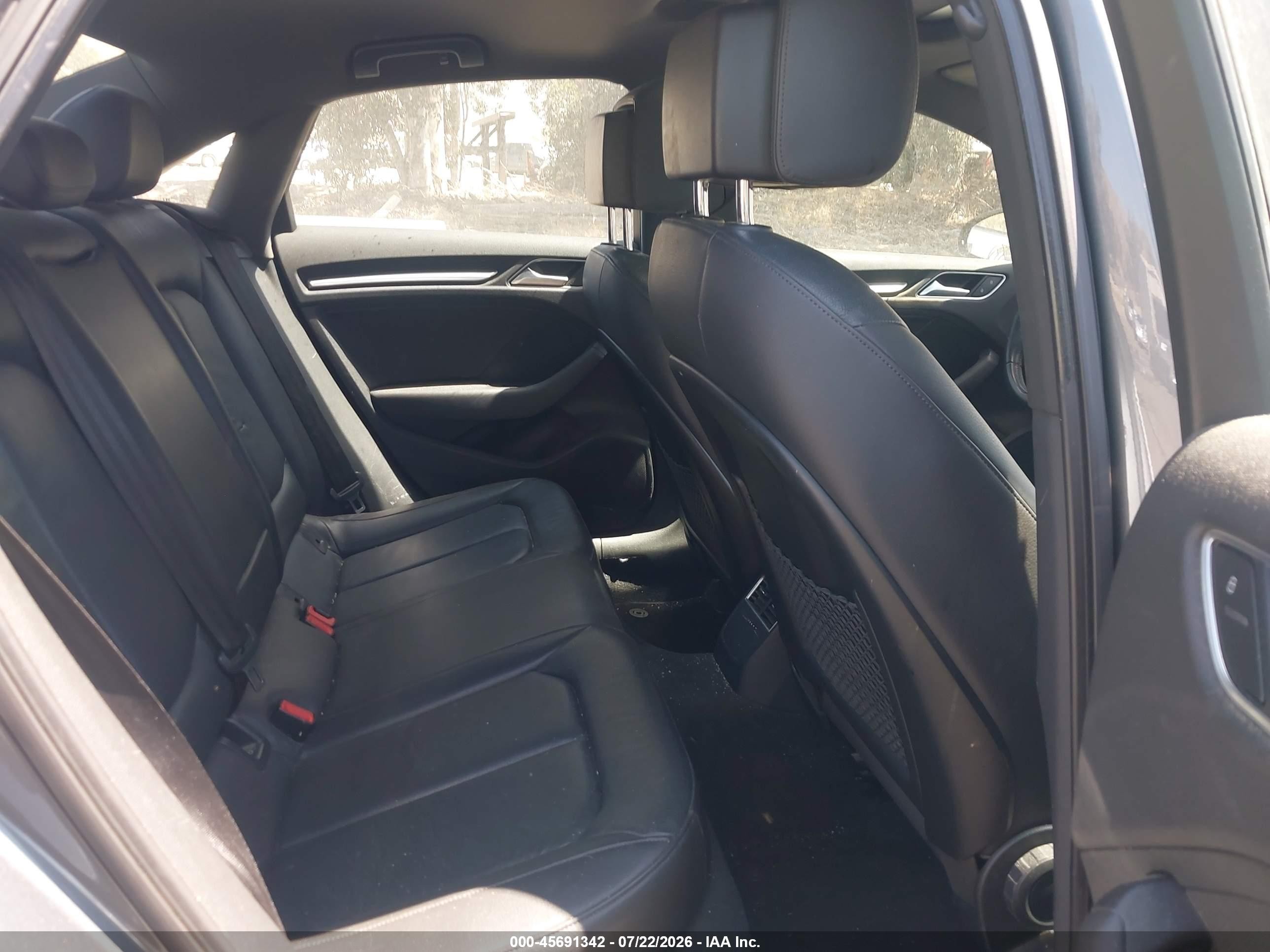 2015 Audi A3 1.8t Premium Gray vin: WAUACGFF2F1107583
