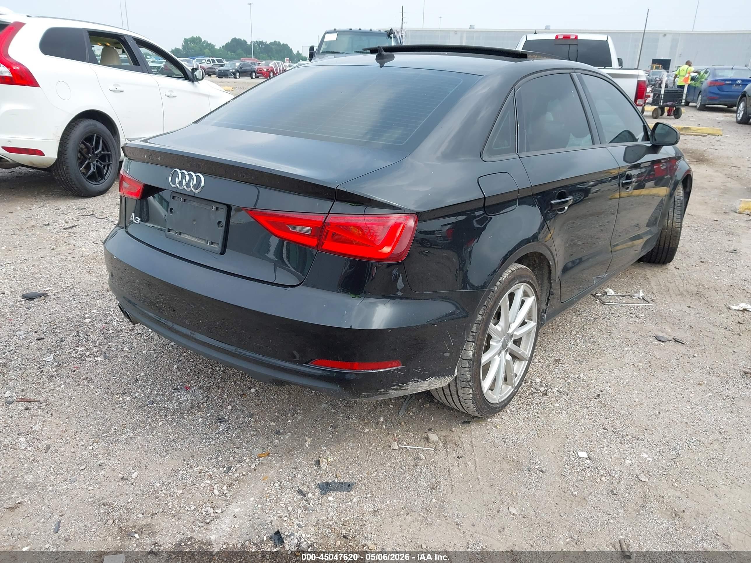 2015 Audi A3 1.8t Premium Black vin: WAUACGFF3F1024910